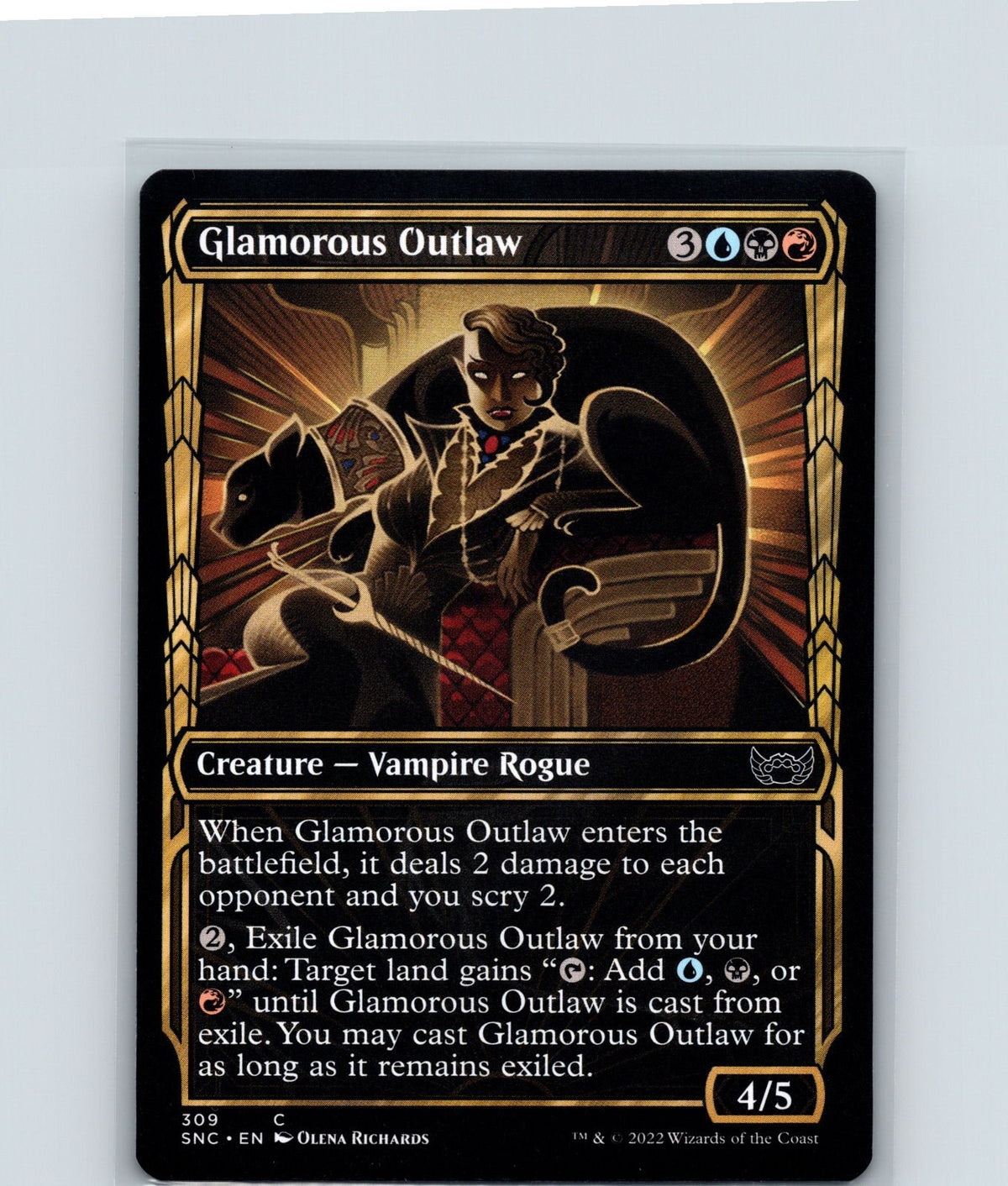 Glamorous Outlaw (Showcase) C Streets of New Capenna 309 NM