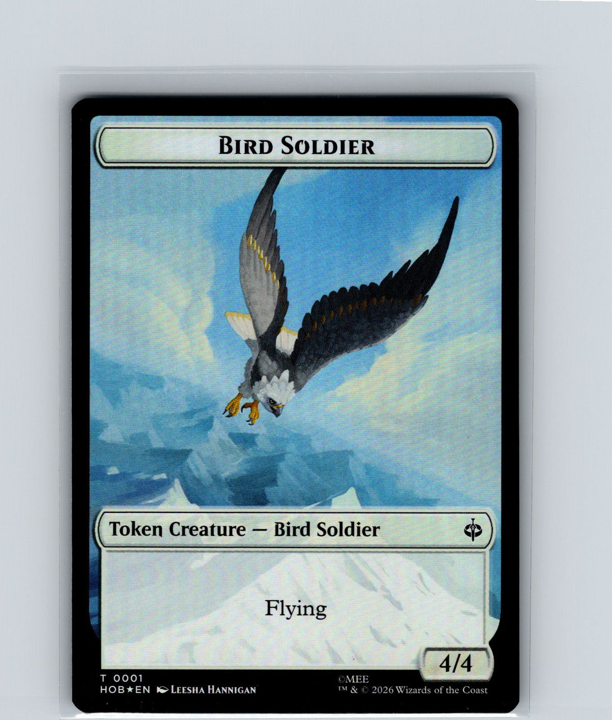 Bird Soldier // Axe Double-Sided Token Foil T The Hobbit 1 // 10 NM