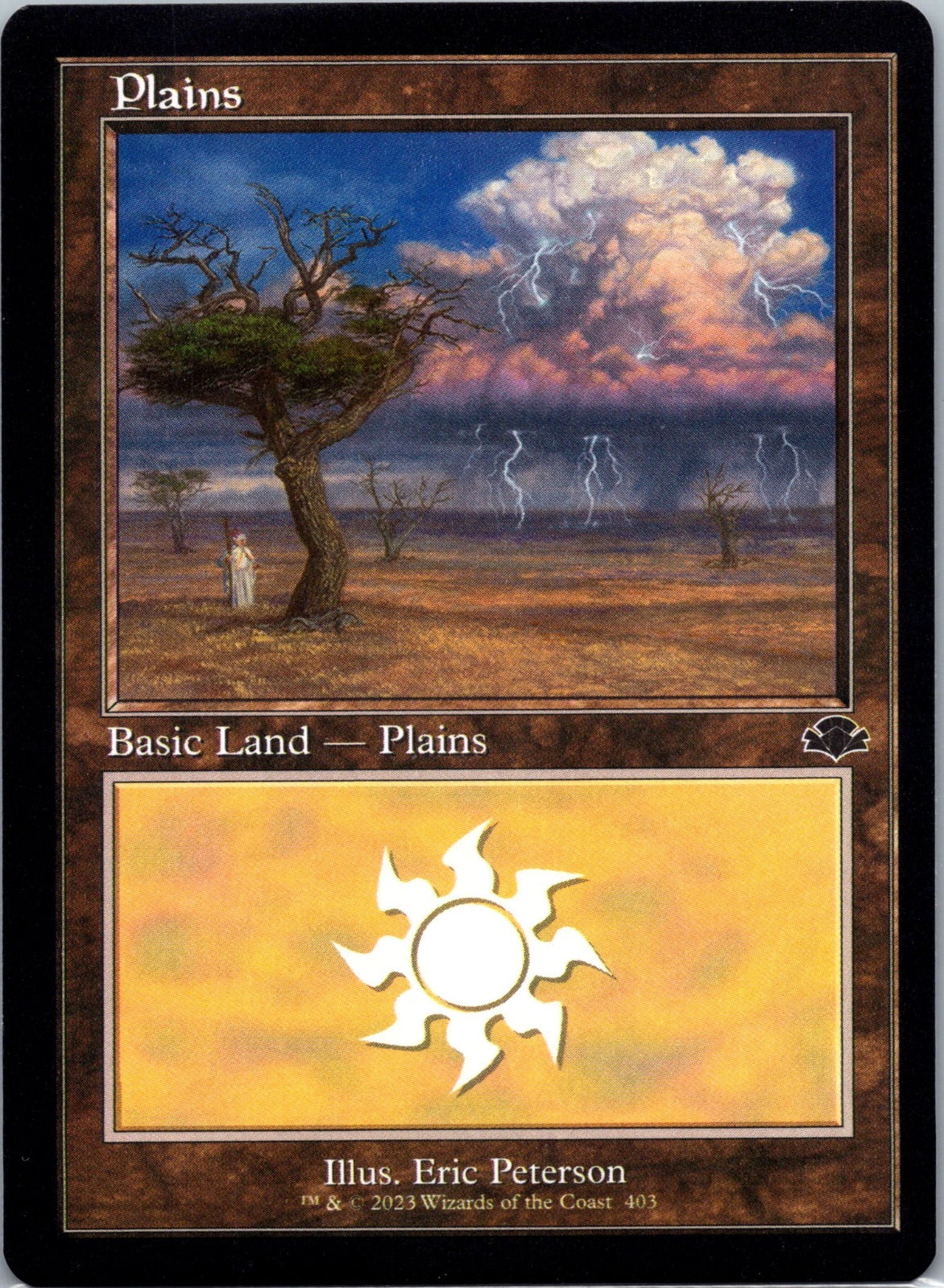 Plains (Retro Frame) L Dominaria Remastered 403 NM