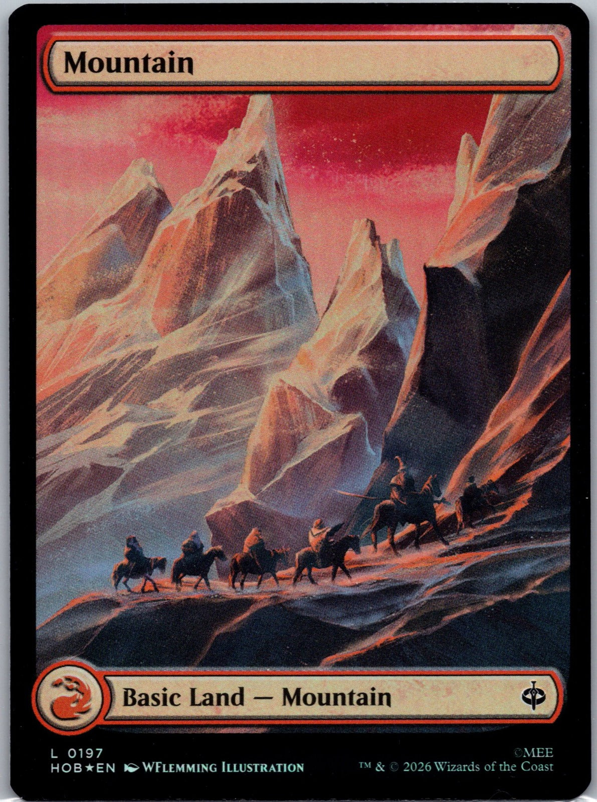 Mountain Foil L The Hobbit 197 NM