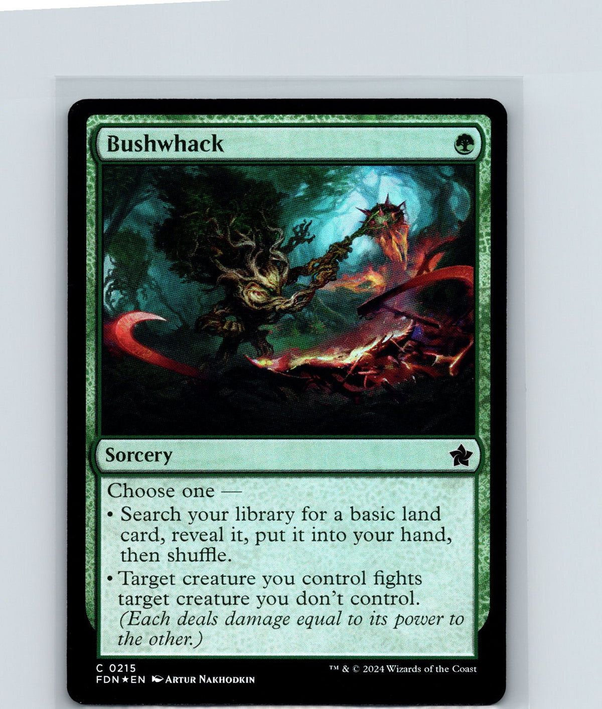 Bushwhack Foil C Foundations 215 NM