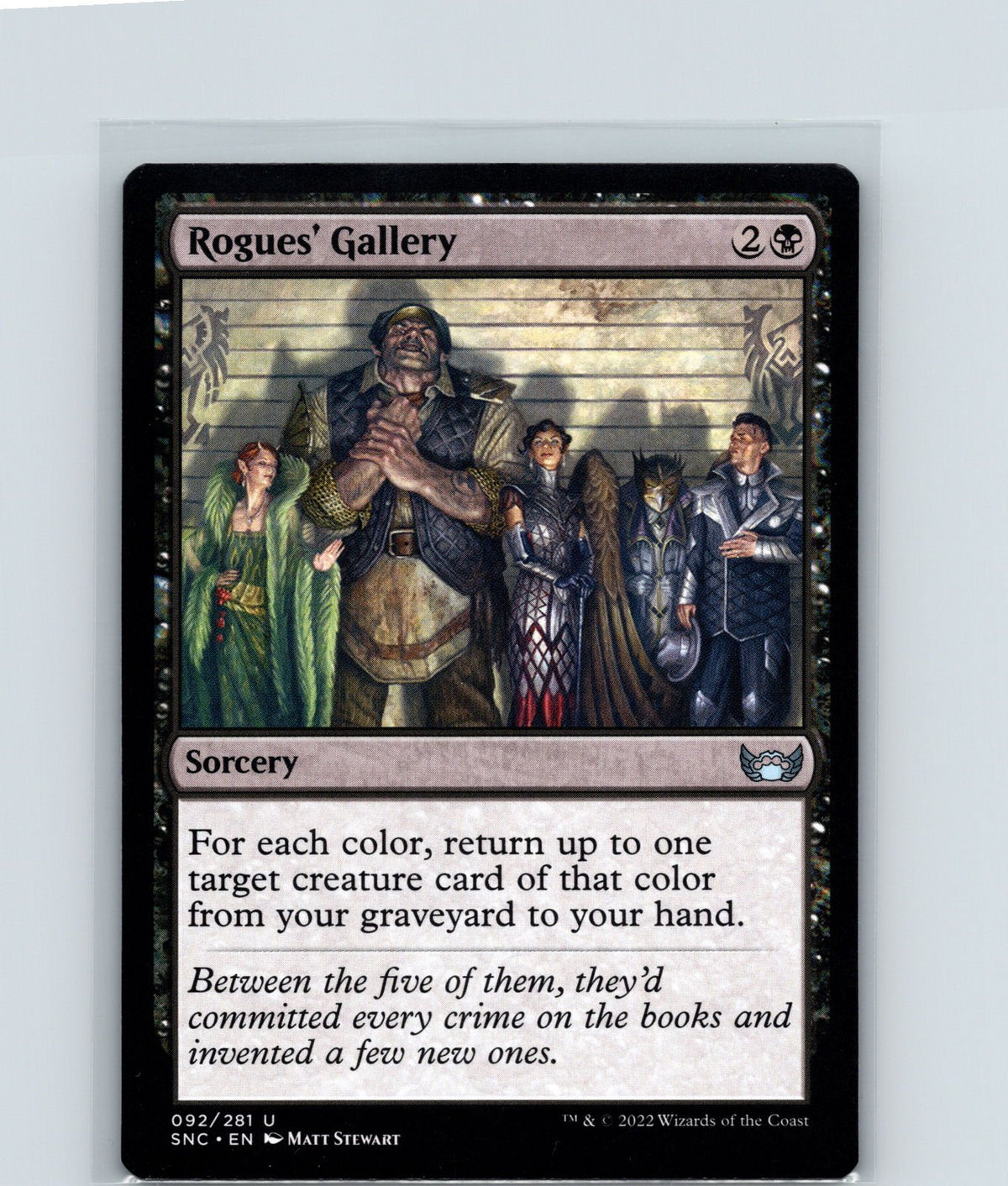 Rogues' Gallery U Streets of New Capenna 92 NM