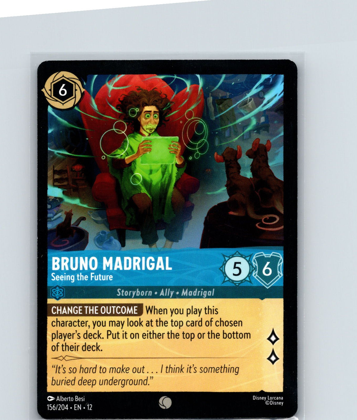 Bruno Madrigal - Seeing the Future Common Wilds Unknown 156/204 NM
