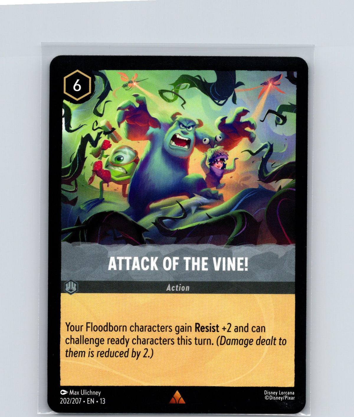 Attack of the Vine! Rare Attack of the Vine! 202/207 NM