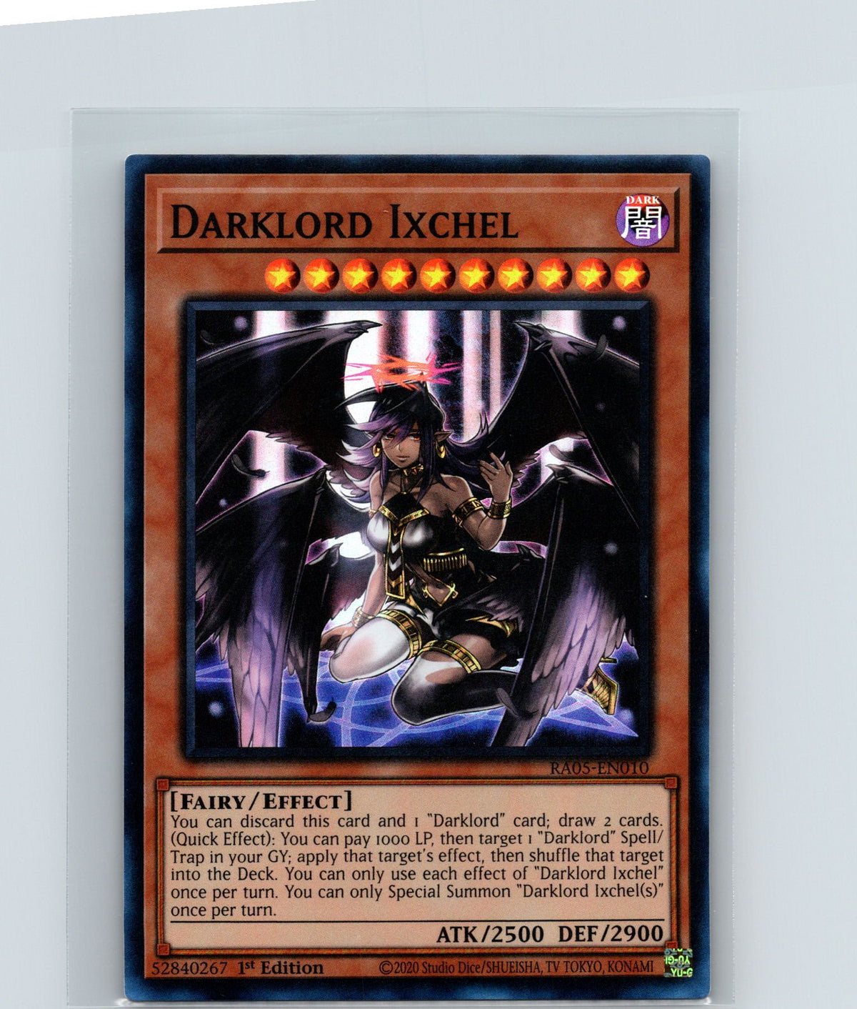Darklord Ixchel Super Rare Rarity Collection 5 RA05-EN010 NM
