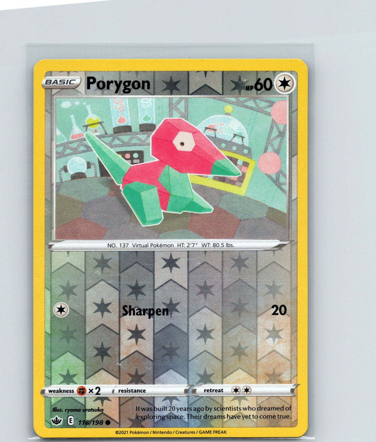 Porygon Common SWSH06: Chilling Reign 116/198 NM