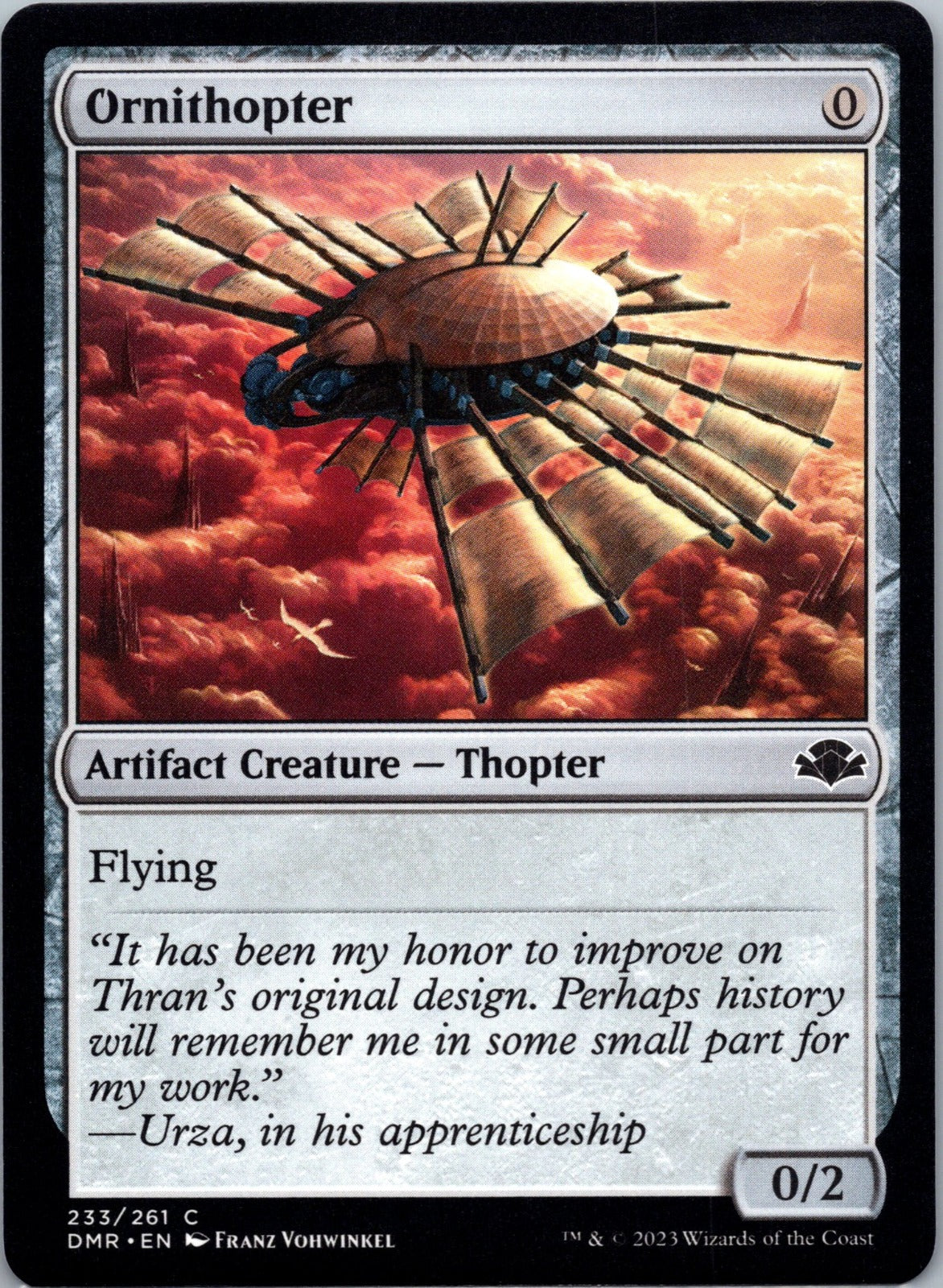 Ornithopter C Dominaria Remastered 233 NM