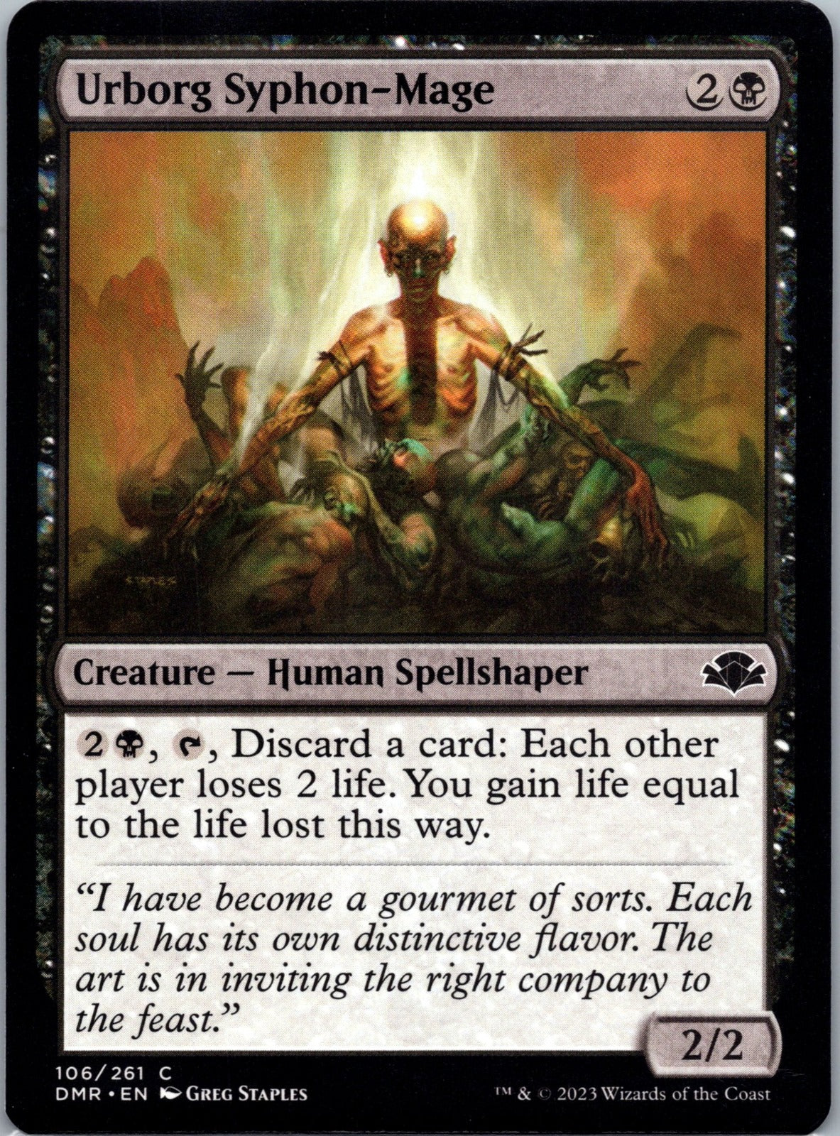 Urborg Syphon-Mage C Dominaria Remastered 106 NM