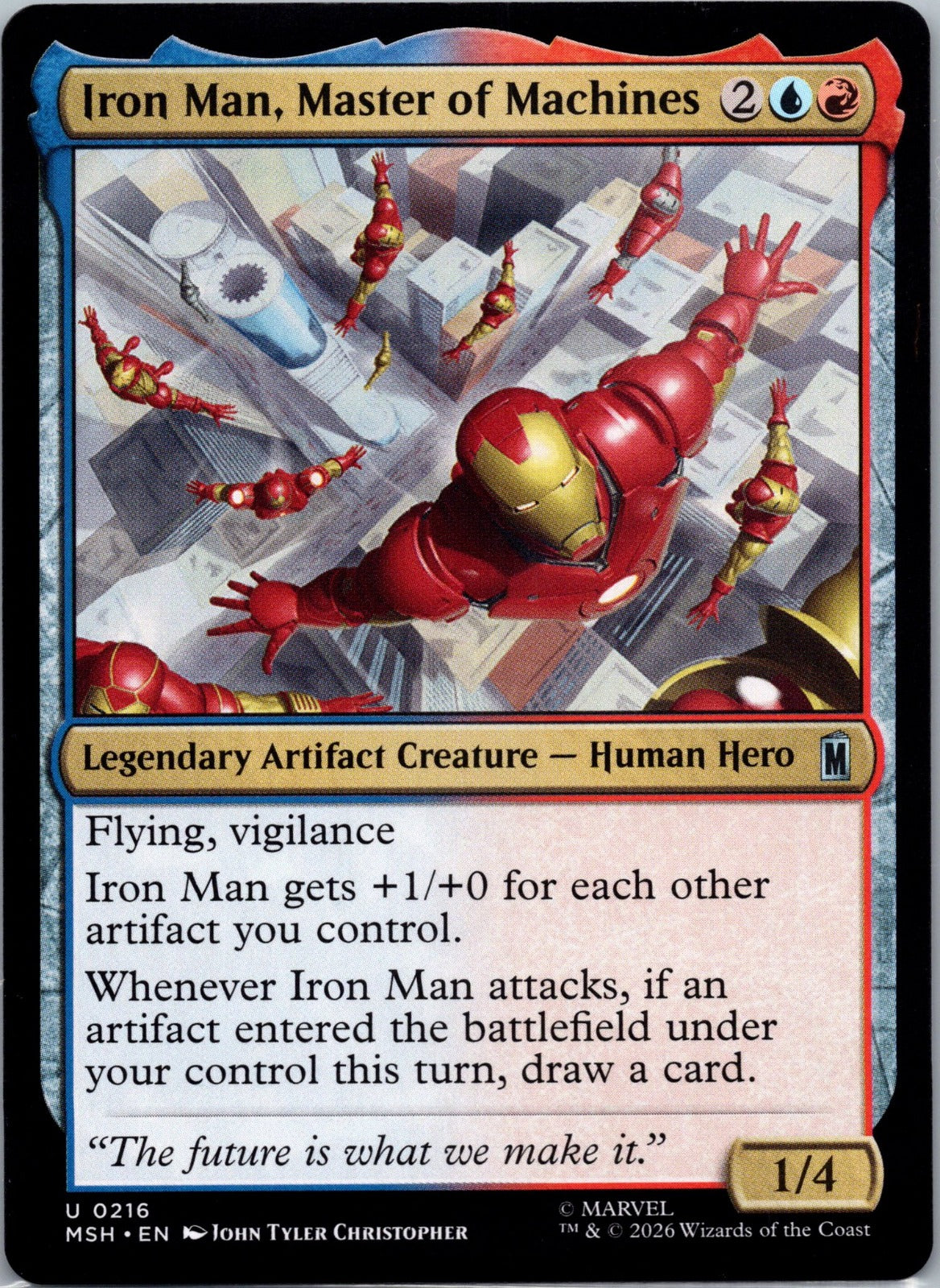 Iron Man, Master of Machines U Marvel Super Heroes 216 NM