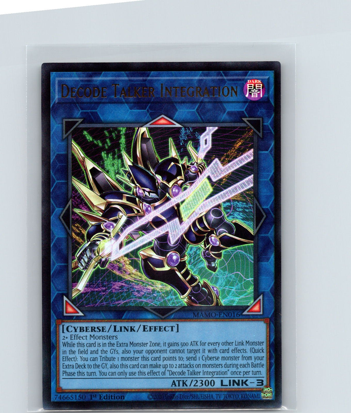 Decode Talker Integration 1st Edition Ultra Rare MAMO-EN016 NM