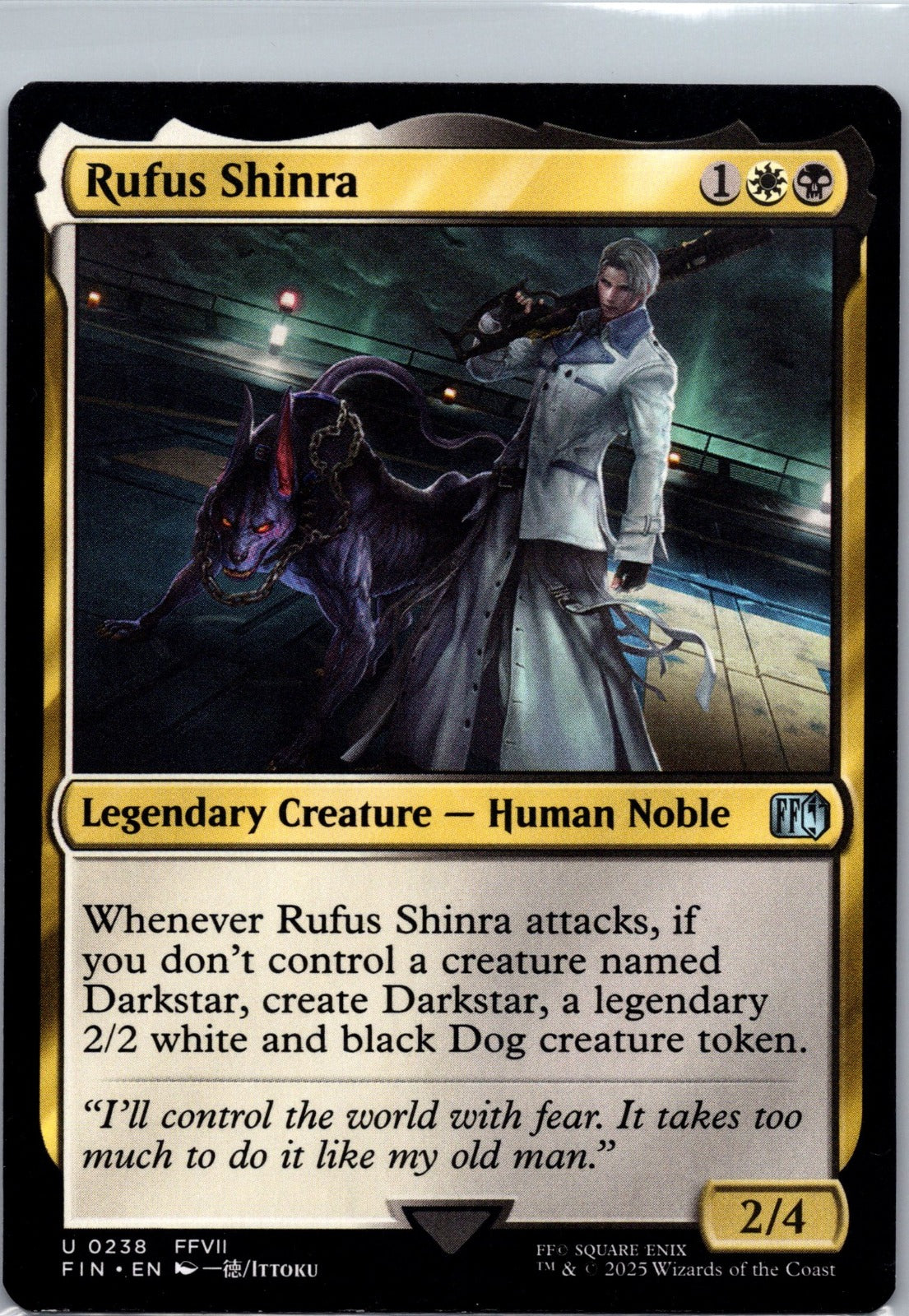 Rufus Shinra U FINAL FANTASY 238 NM