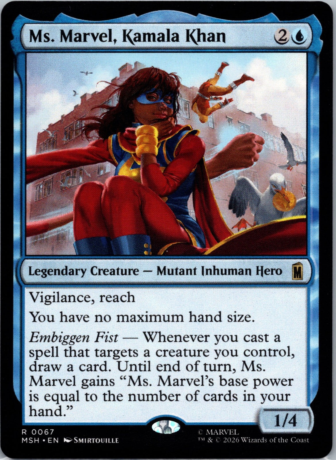 Ms. Marvel, Kamala Khan R Marvel Super Heroes 67 NM
