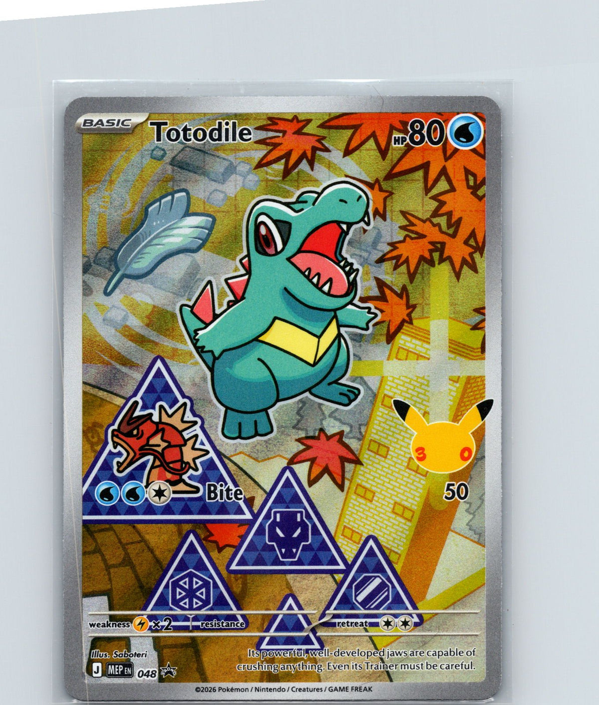 Totodile Holo Promo ME: Mega Evolution Promo 048 NM