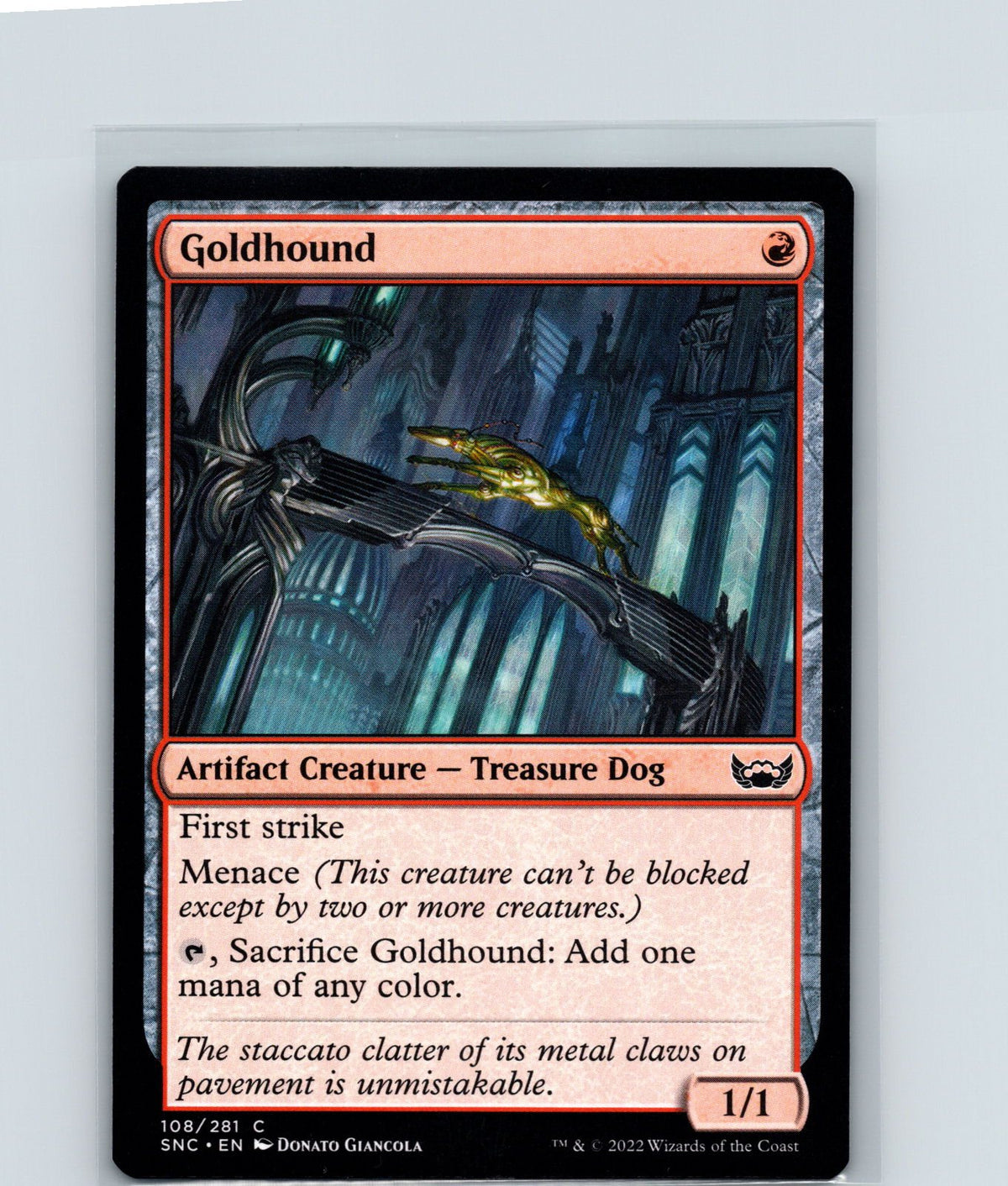 Goldhound C Streets of New Capenna 108 NM