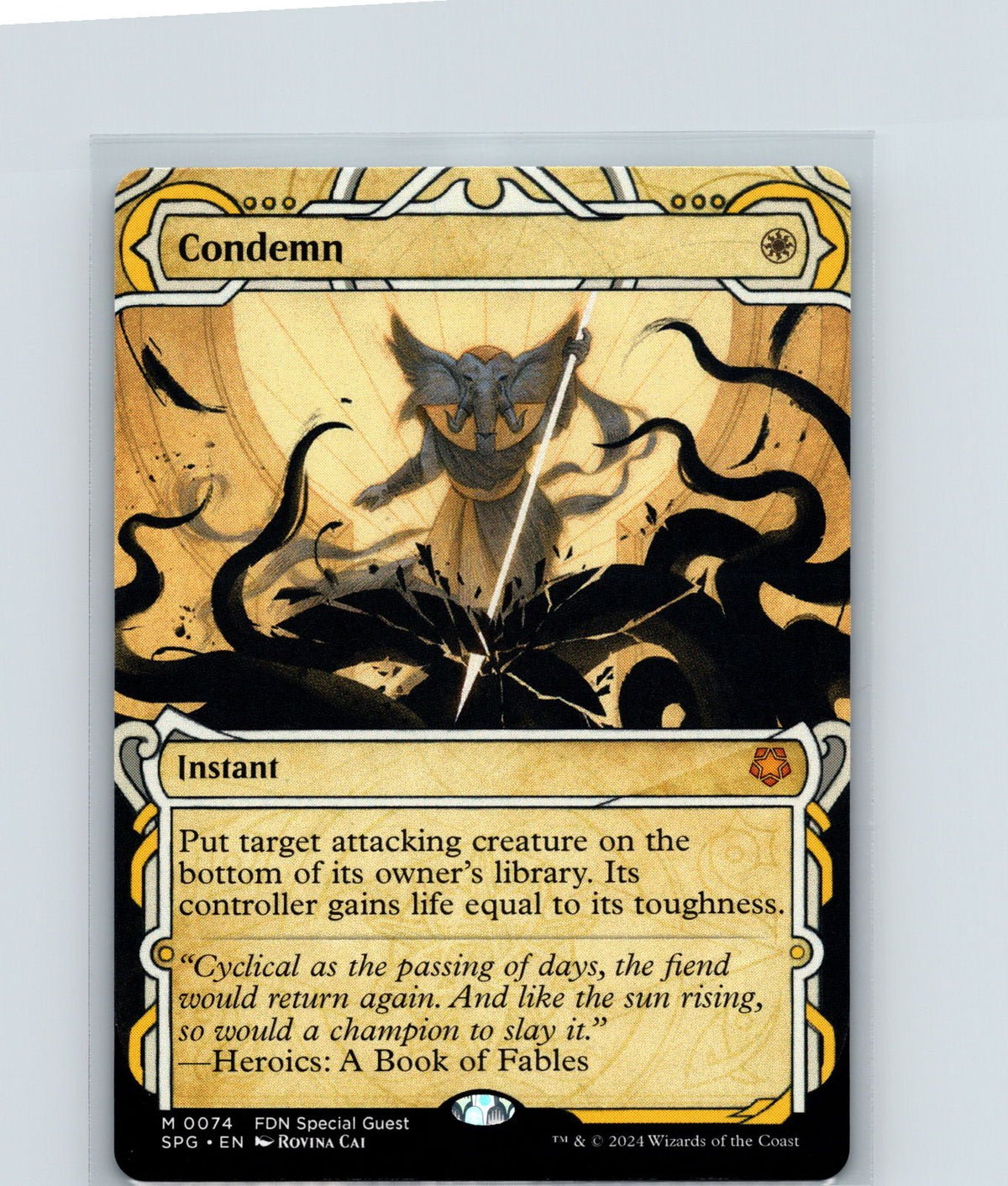 Condemn (Showcase) M Special Guests 74 NM