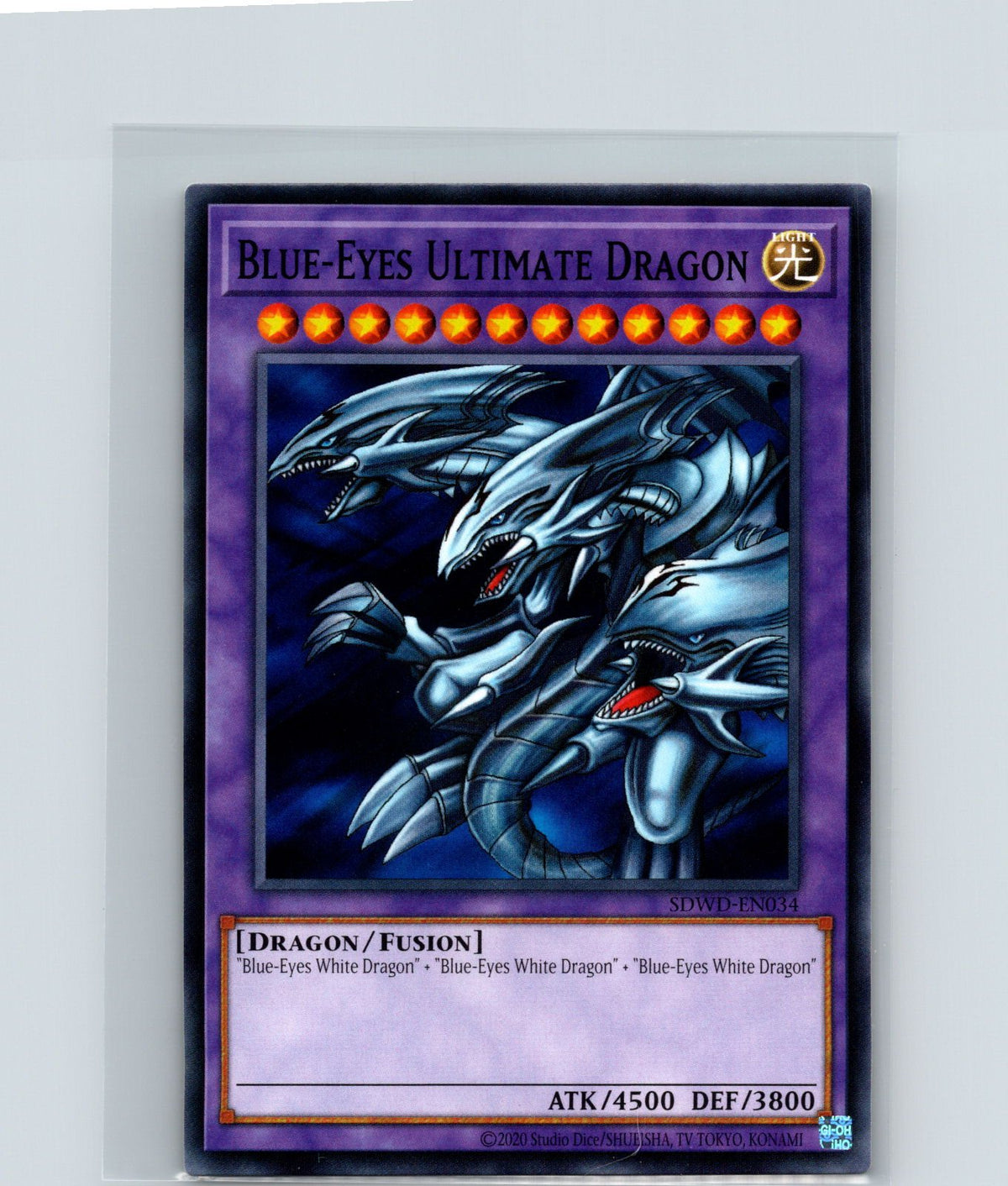 Blue-Eyes Ultimate Dragon Unlimited Common SDWD-EN034 NM