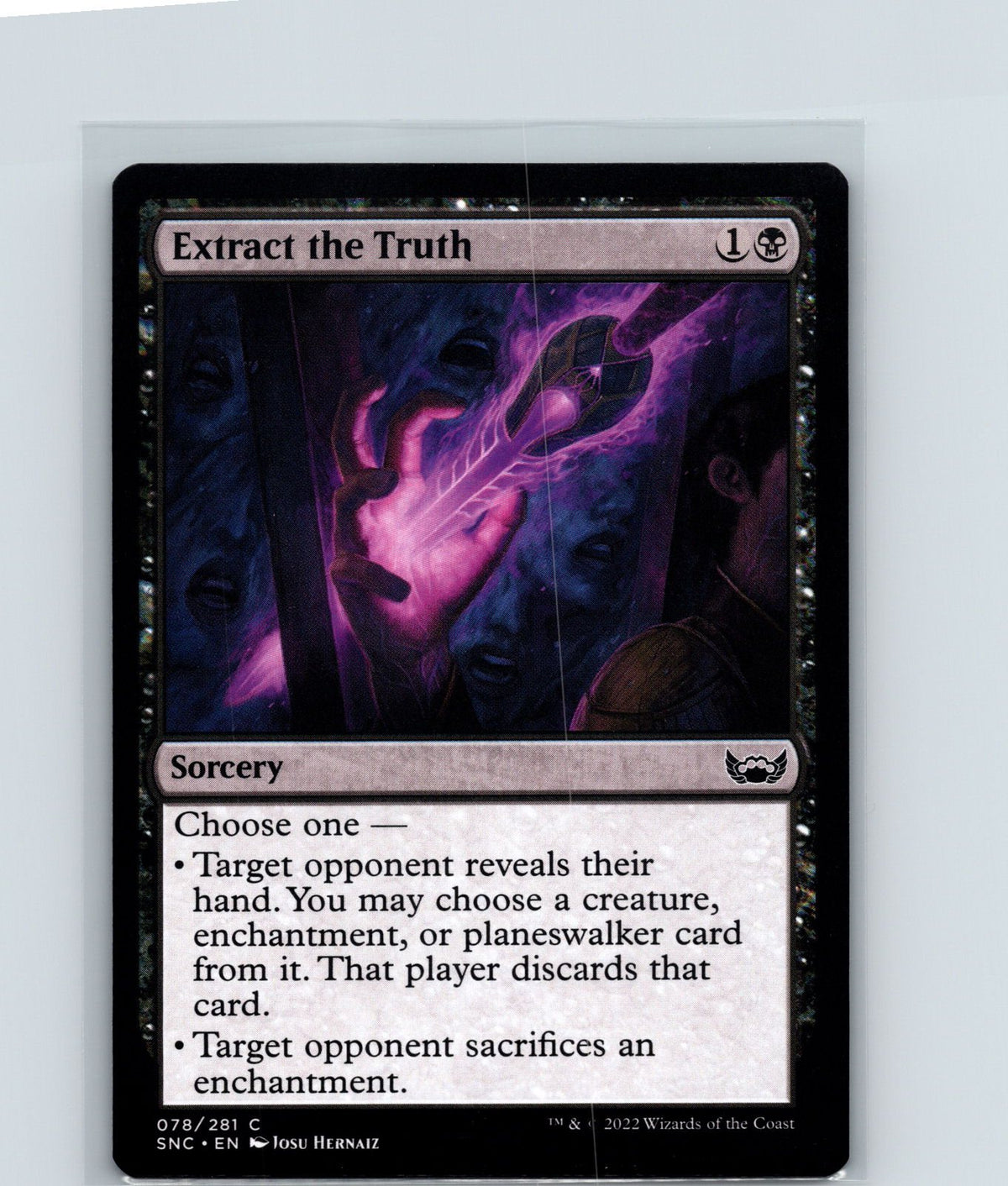 Extract the Truth C Streets of New Capenna 78 NM