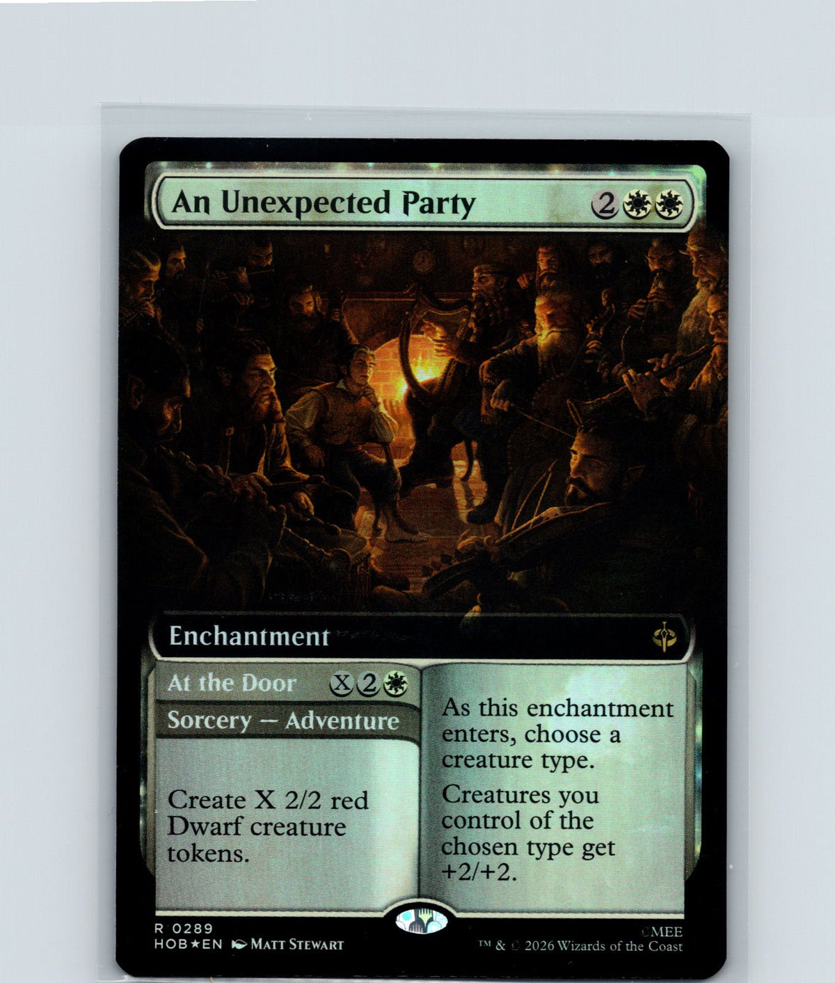 An Unexpected Party (Extended Art) Foil R The Hobbit 289 NM