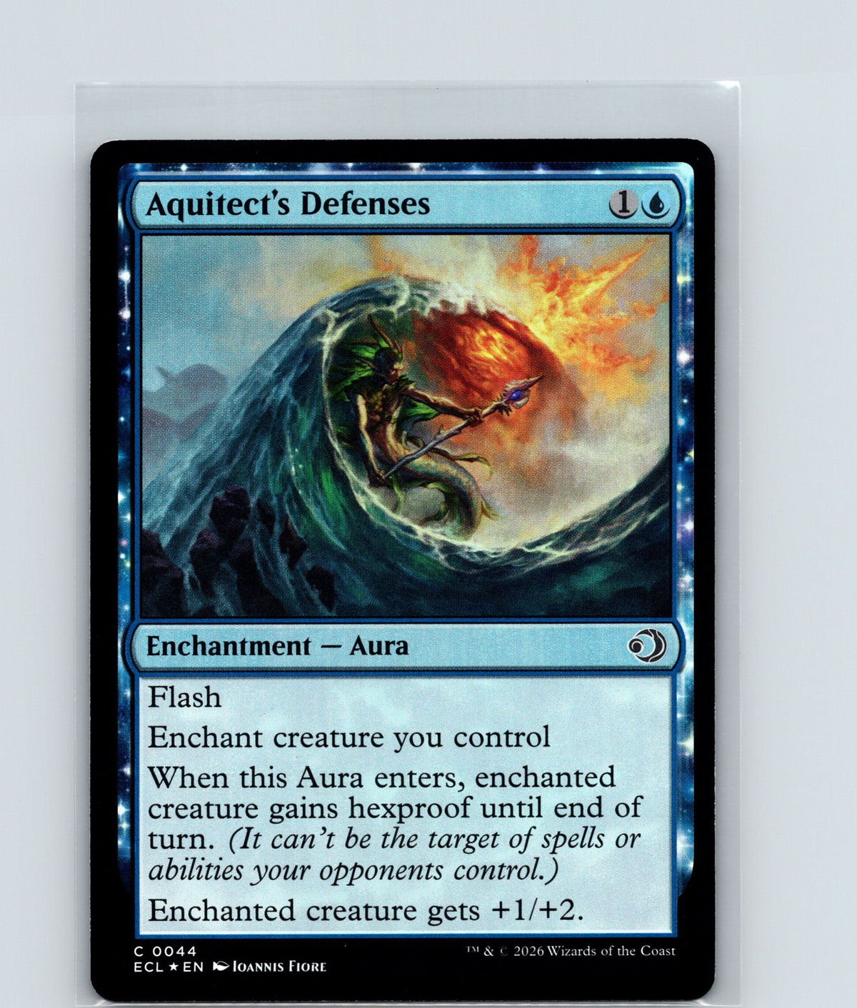 Aquitect's Defenses Foil C Lorwyn Eclipsed 44 NM