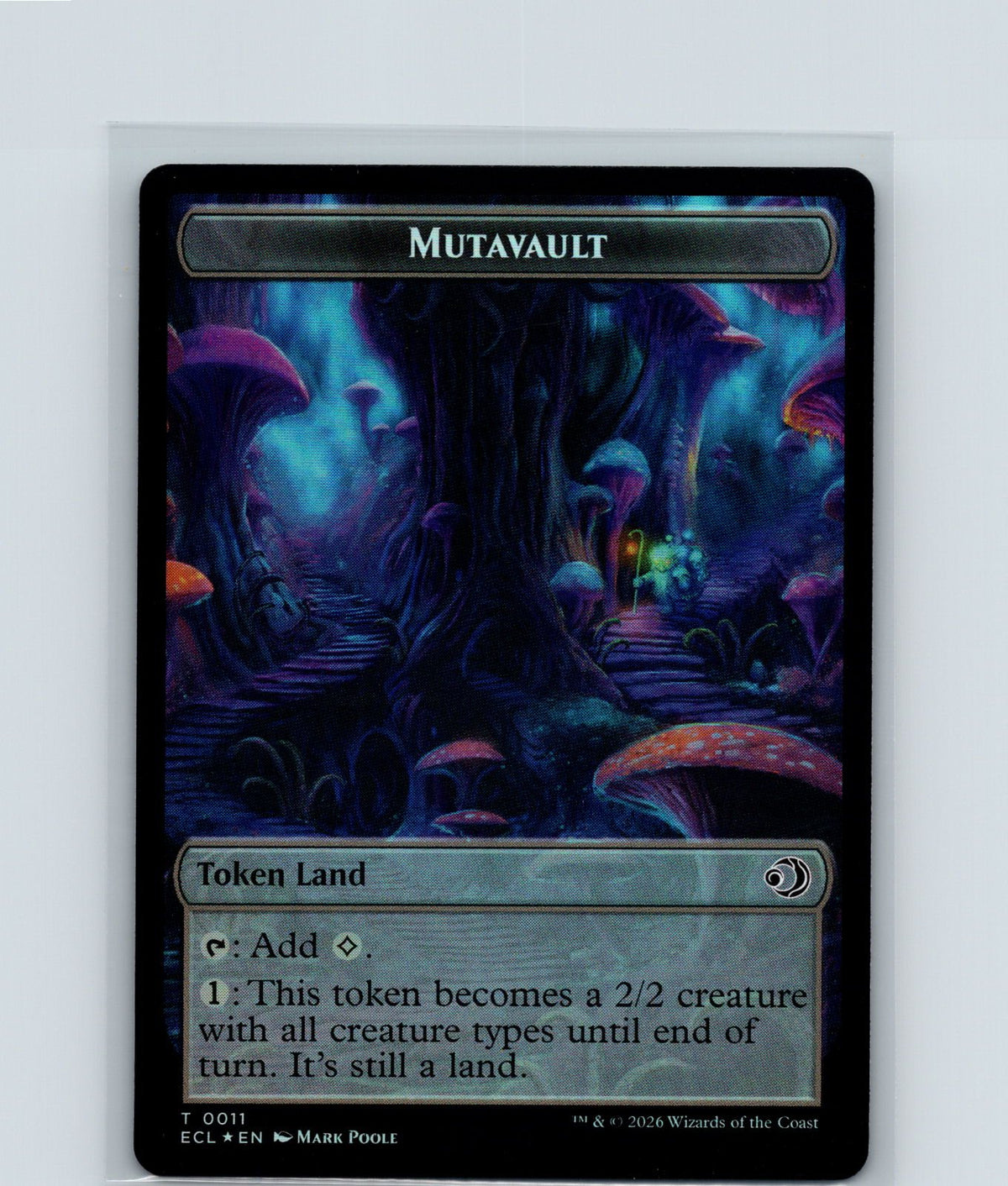 Elk // Mutavault Double-Sided Token Foil T Lorwyn Eclipsed 2 // 11 NM