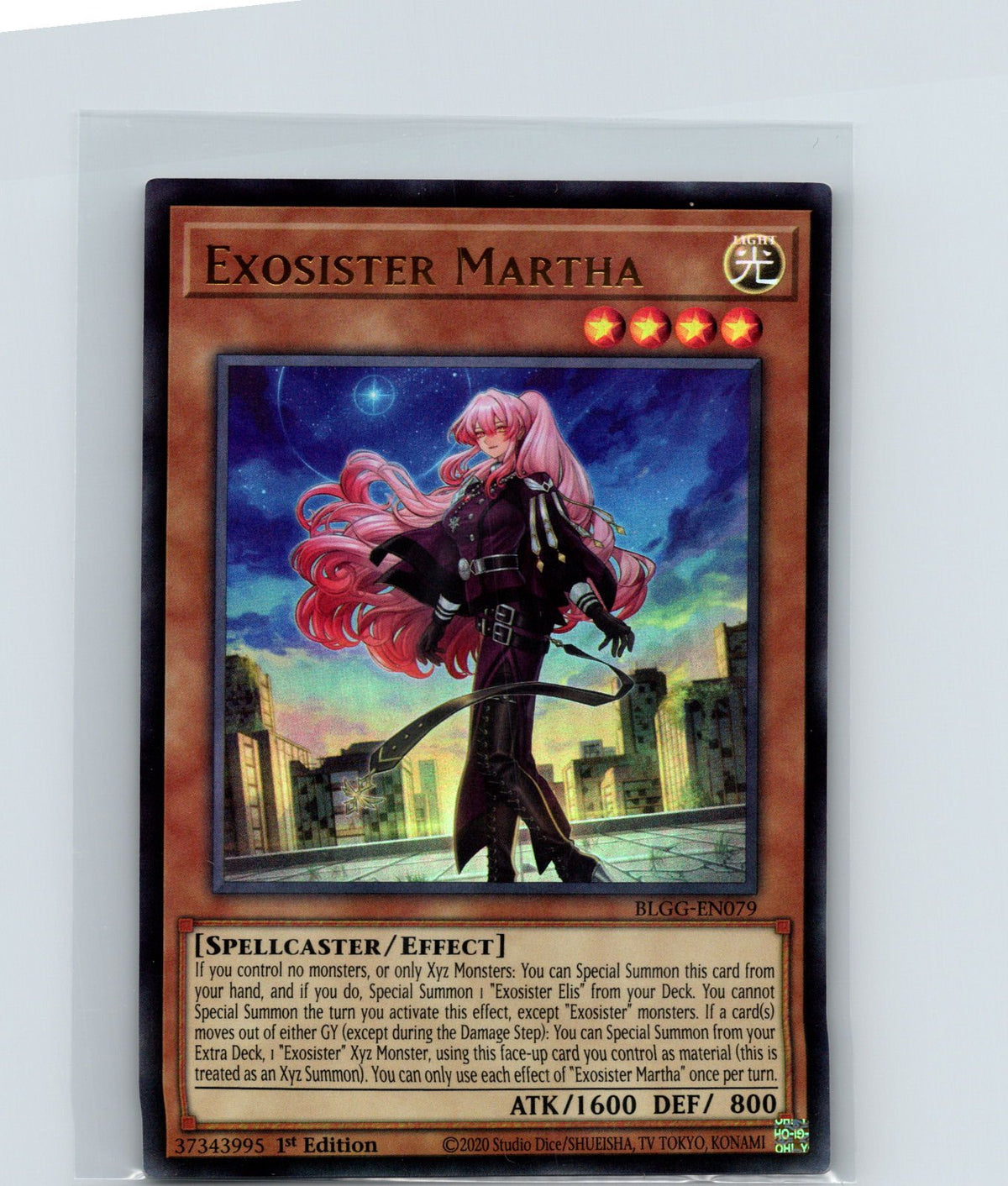 Exosister Martha 1st Edition Ultra Rare BLGG-EN079 NM