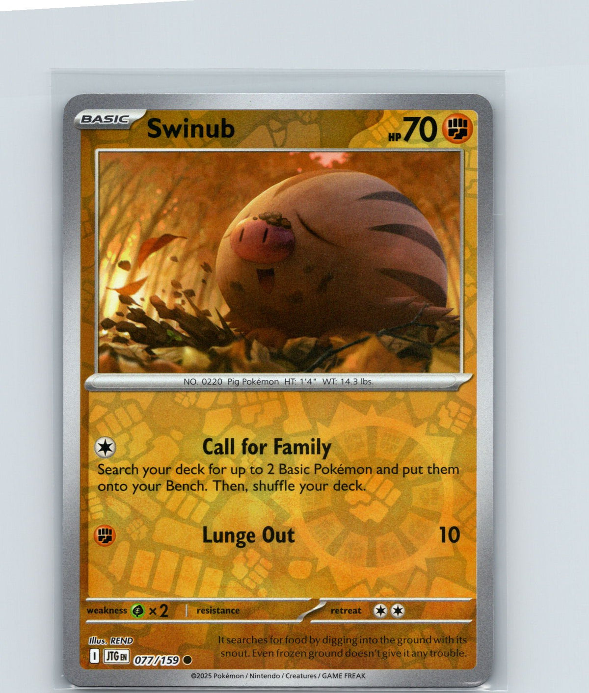Swinub Common SV09: Journey Together 077/159 NM