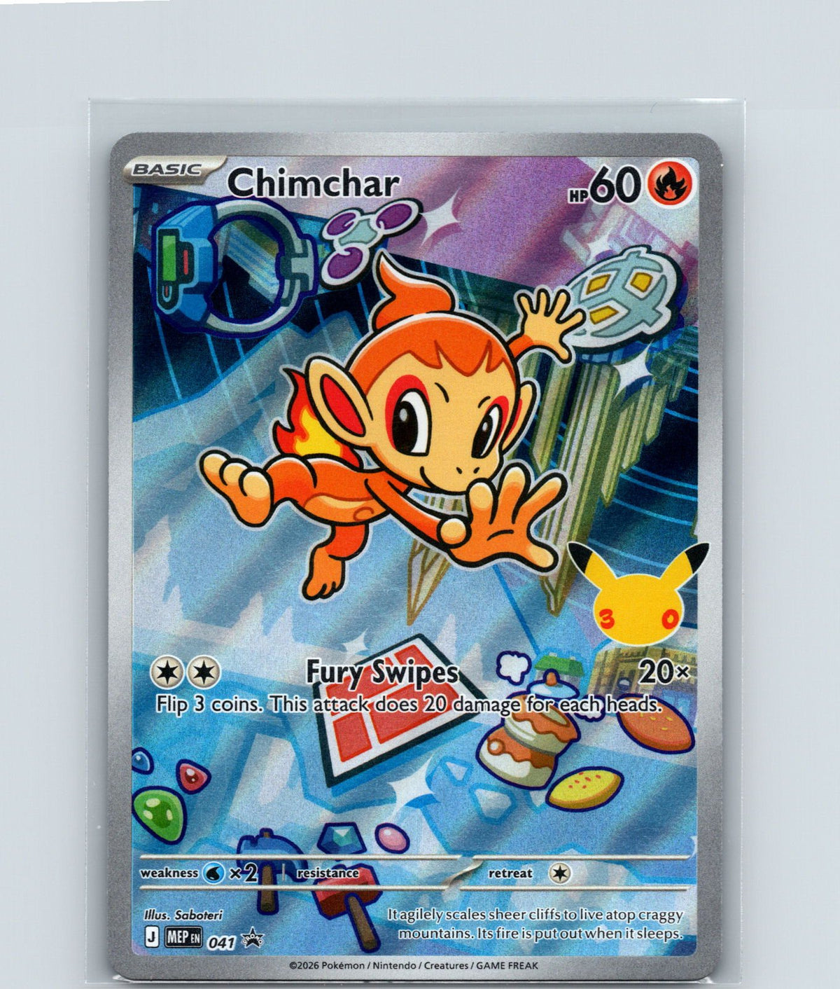 Chimchar Holo Promo ME: Mega Evolution Promo 041 NM