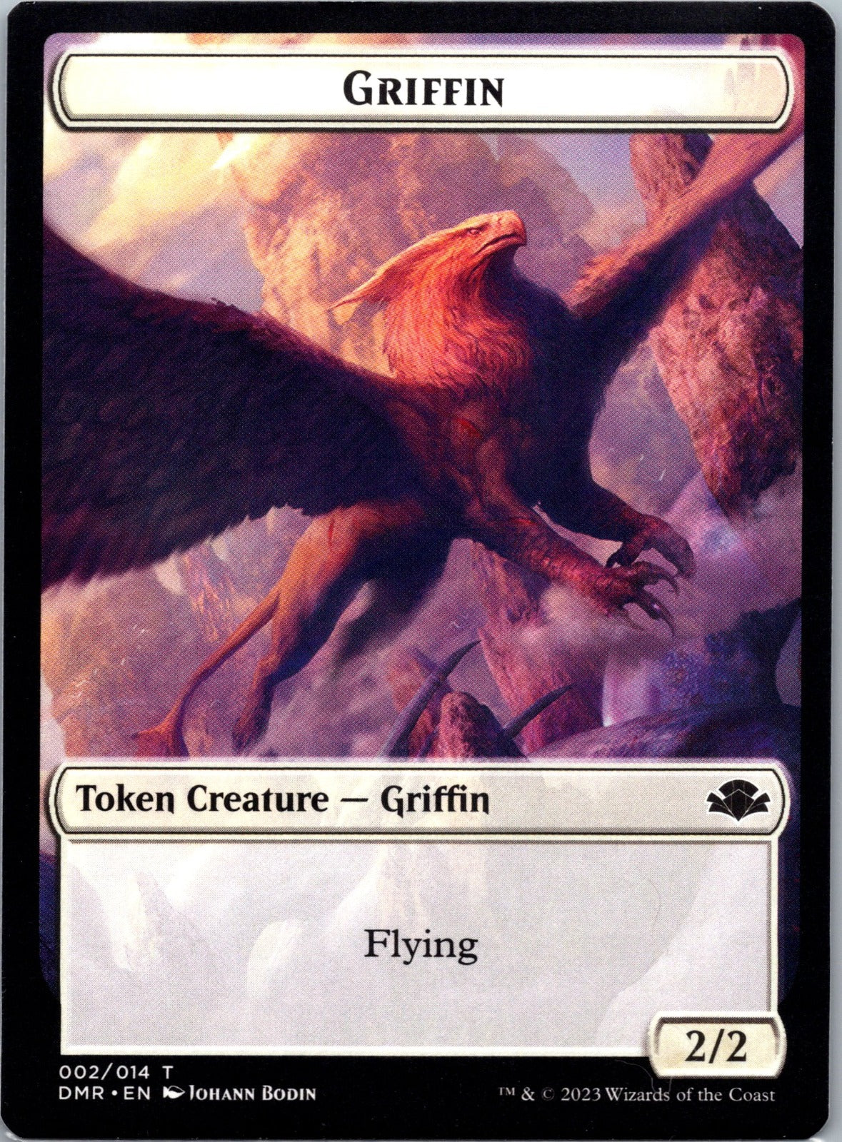 Griffin Token T Dominaria Remastered 2 NM