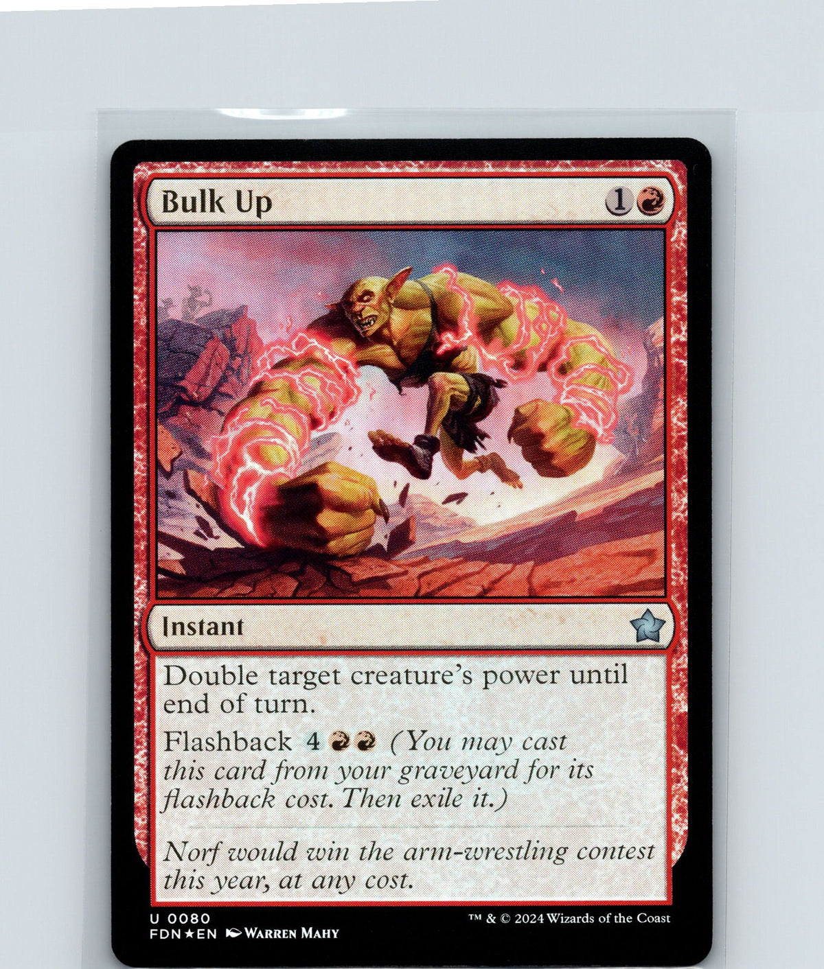 Bulk Up Foil U Foundations 80 NM