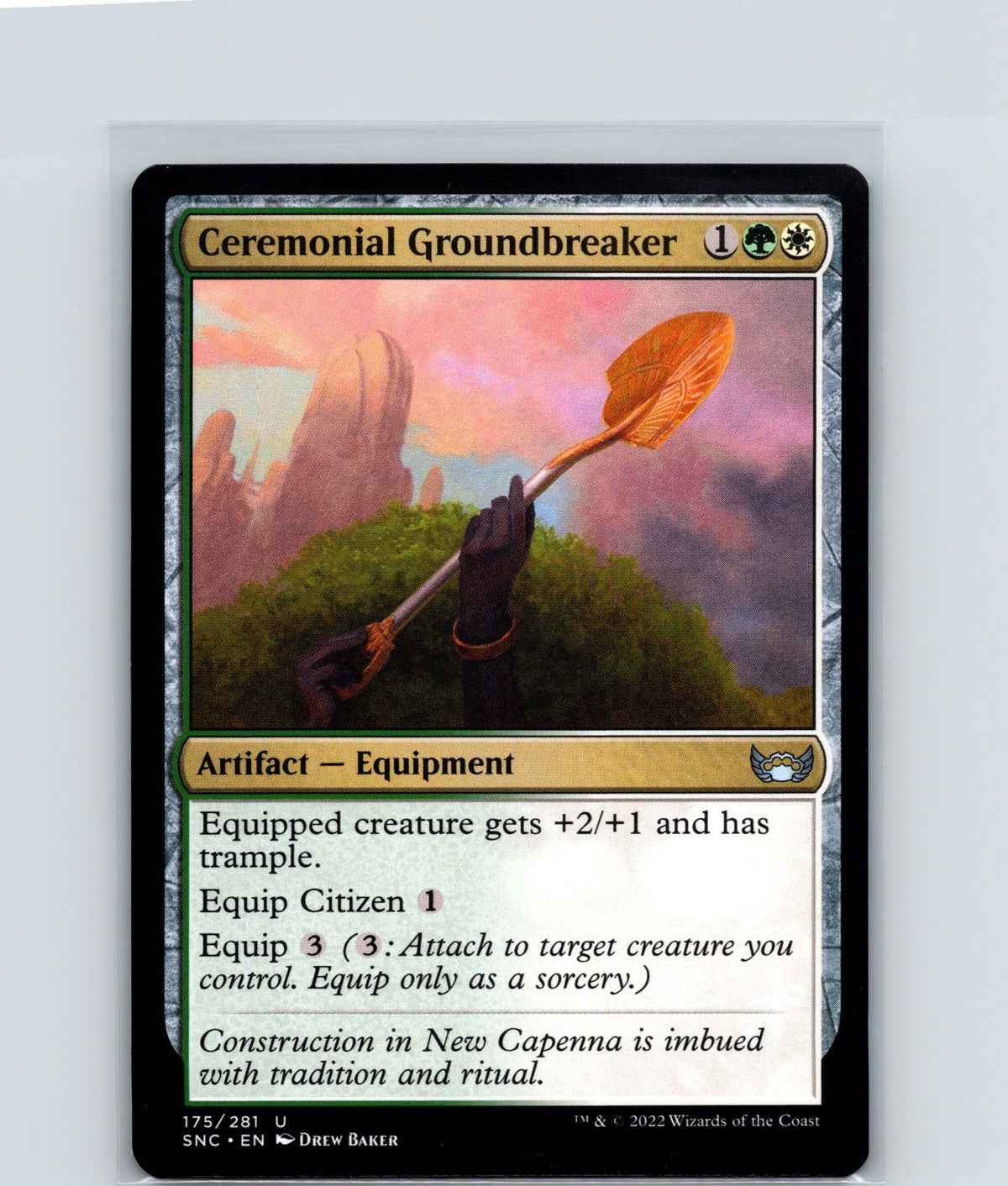 Ceremonial Groundbreaker U Streets of New Capenna 175 NM