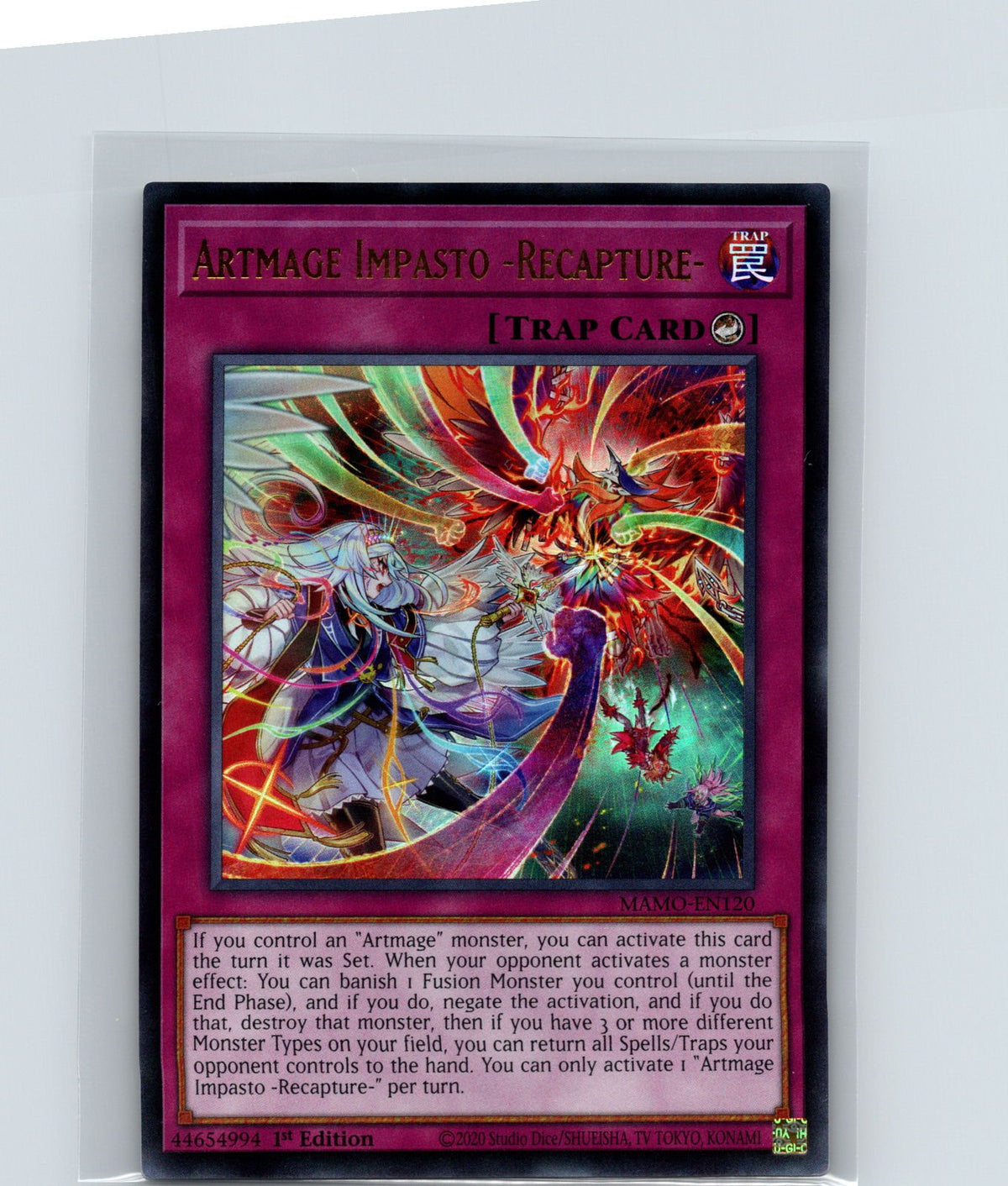 Artmage Impasto -Recapture 1st Ed Ultra Rare Magnificent Monsters MAMO-EN120 NM