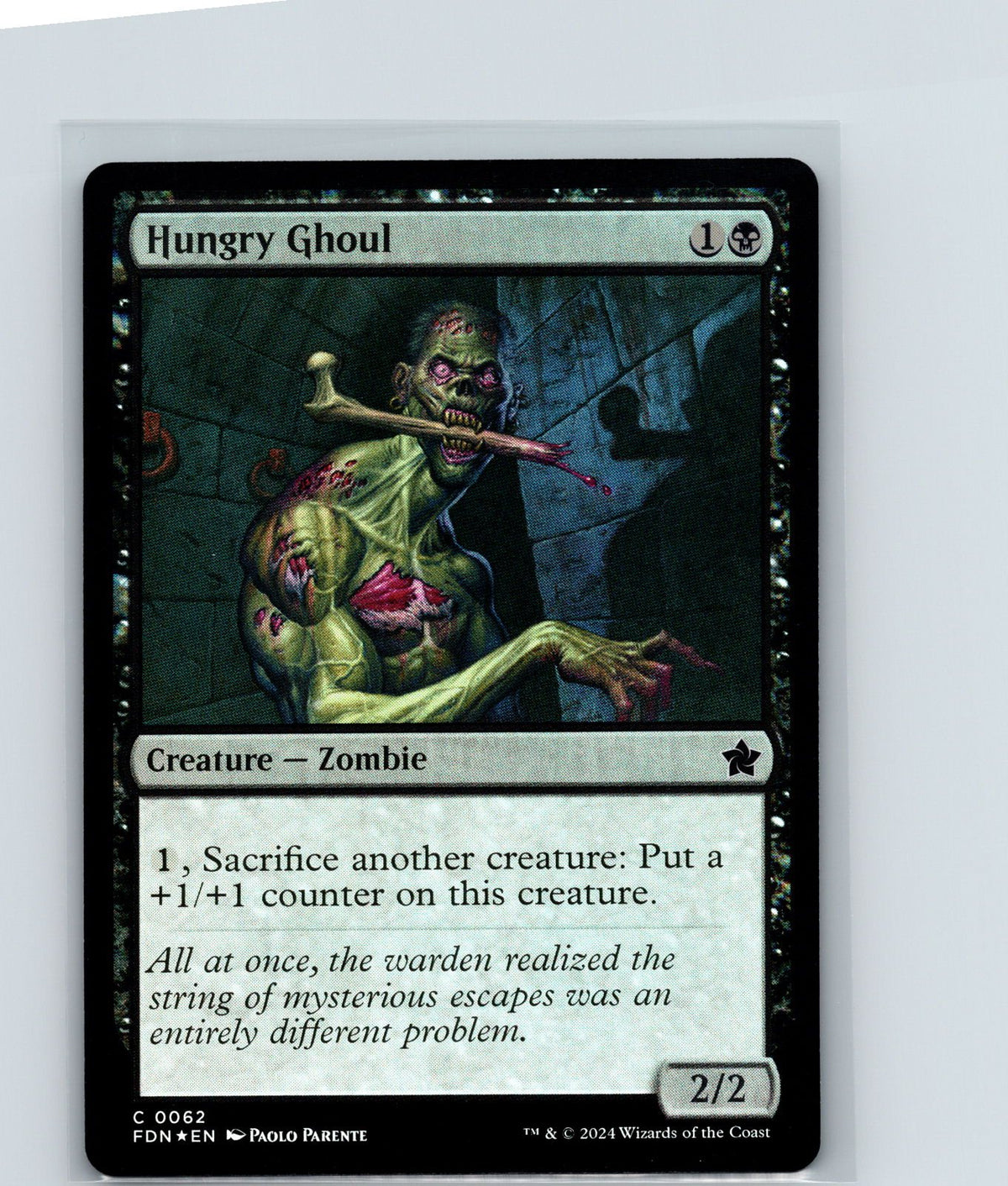 Hungry Ghoul Foil C Foundations 62 NM
