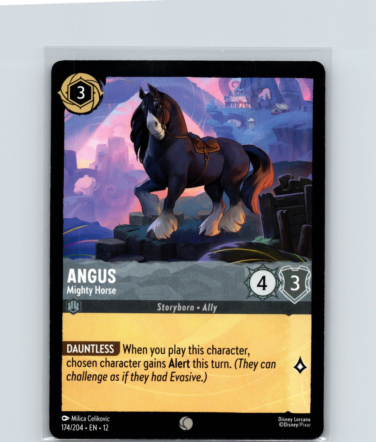 Angus - Mighty Horse Common Wilds Unknown 174/204 NM