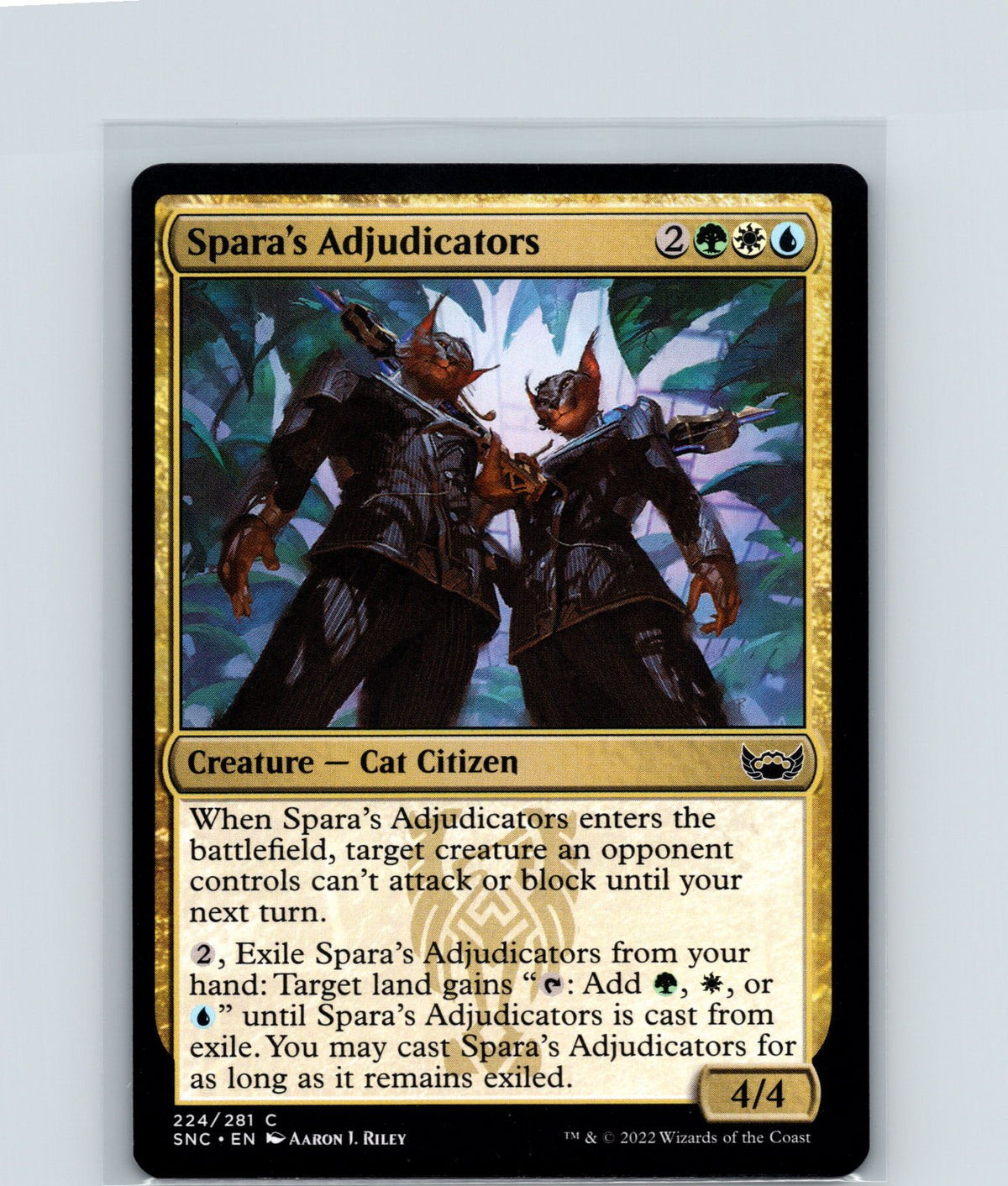 Spara's Adjudicators C Streets of New Capenna 224 NM