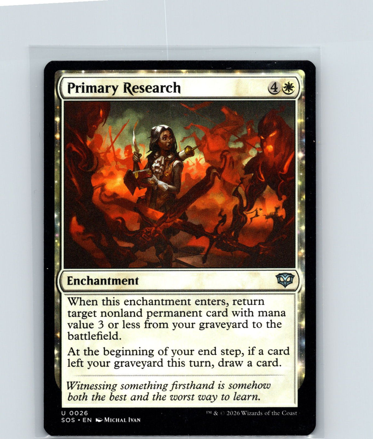 Primary Research U Secrets of Strixhaven 26 NM