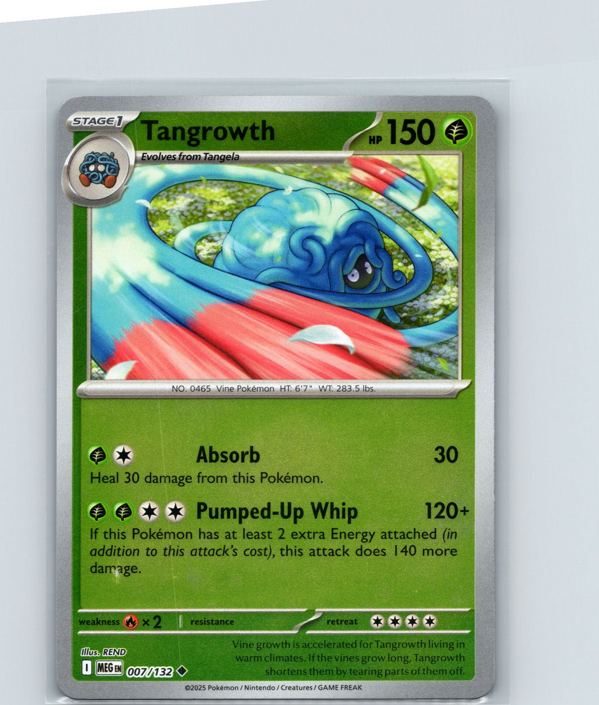Tangrowth Uncommon ME01: Mega Evolution 007/132 NM