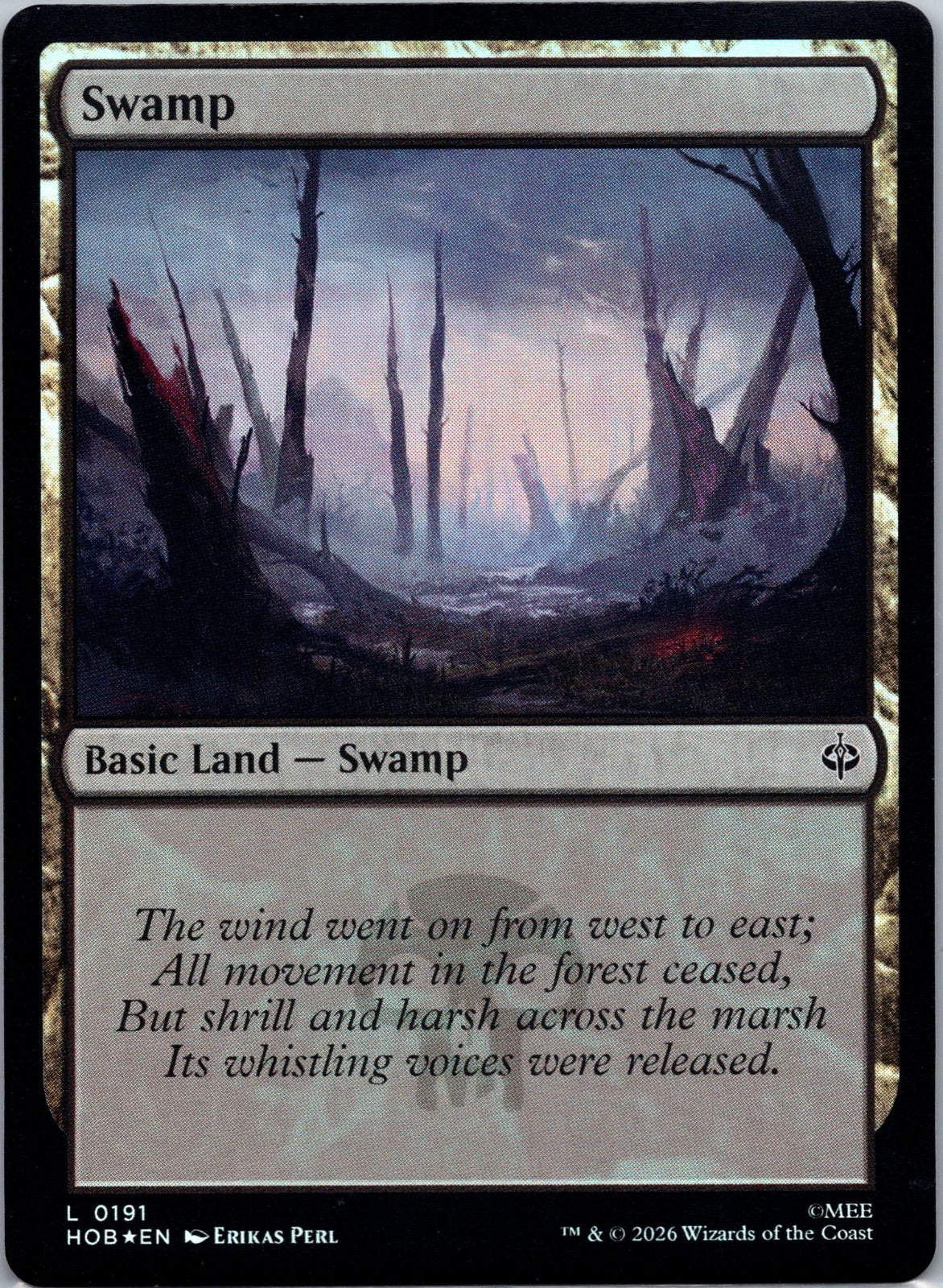 Swamp Foil L The Hobbit 191 NM