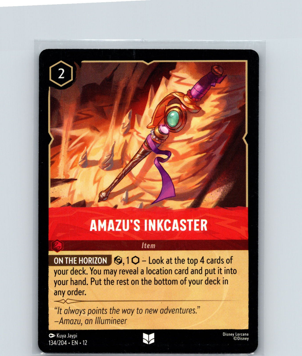 Amazu's Inkcaster Uncommon Wilds Unknown 134/204 NM