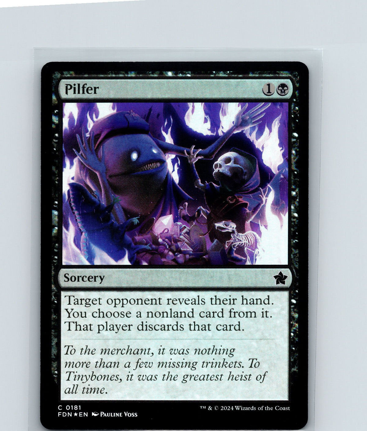 Pilfer Foil C Foundations 181 NM