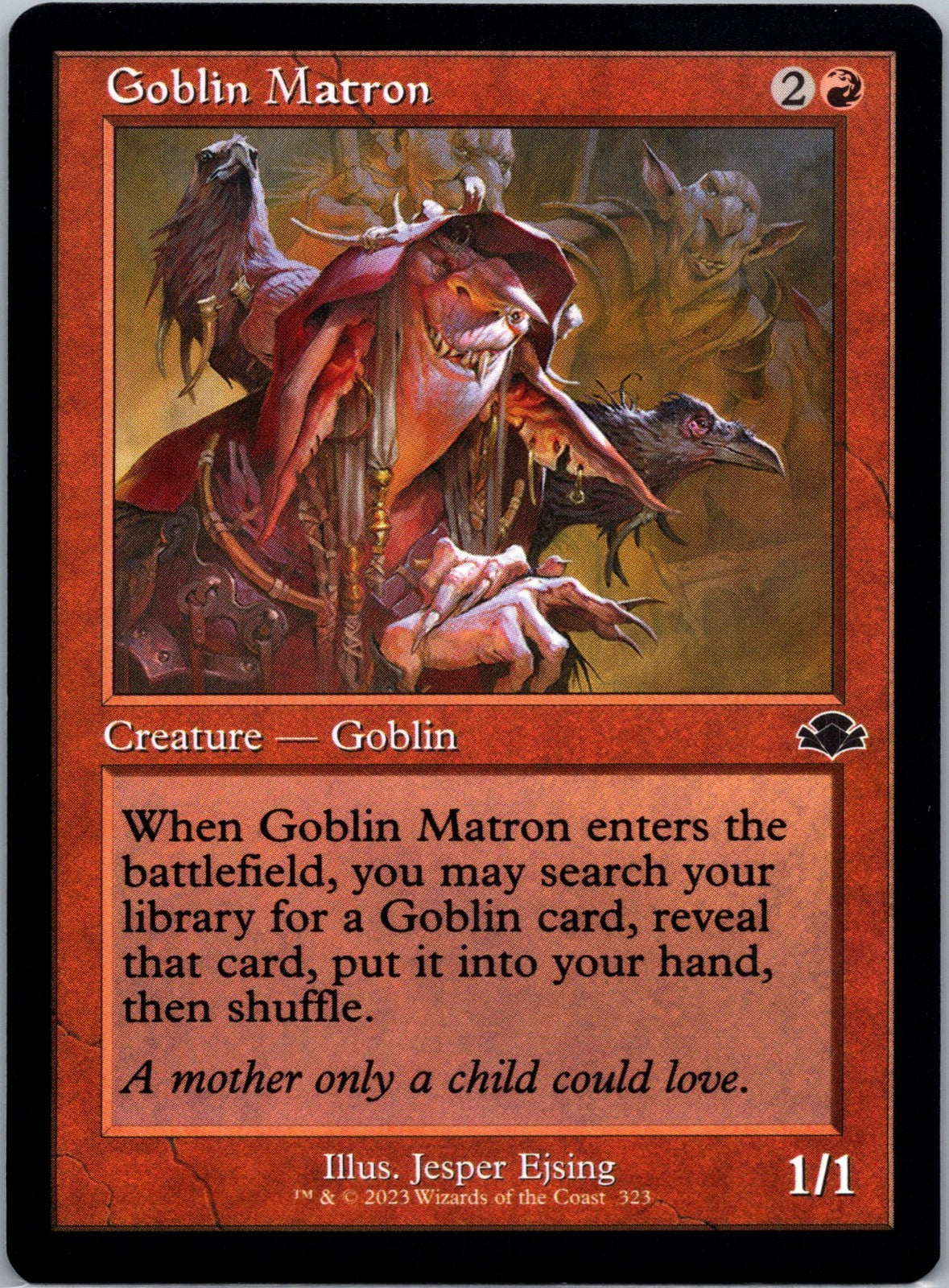 Goblin Matron (Retro Frame) C Dominaria Remastered 323 NM