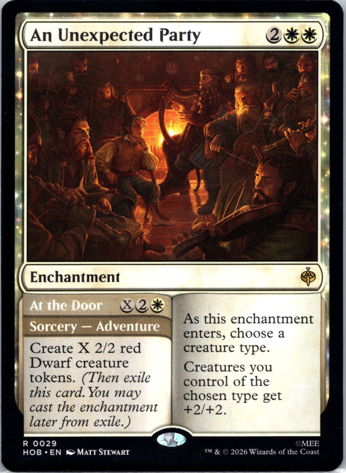 An Unexpected Party R The Hobbit 29 NM