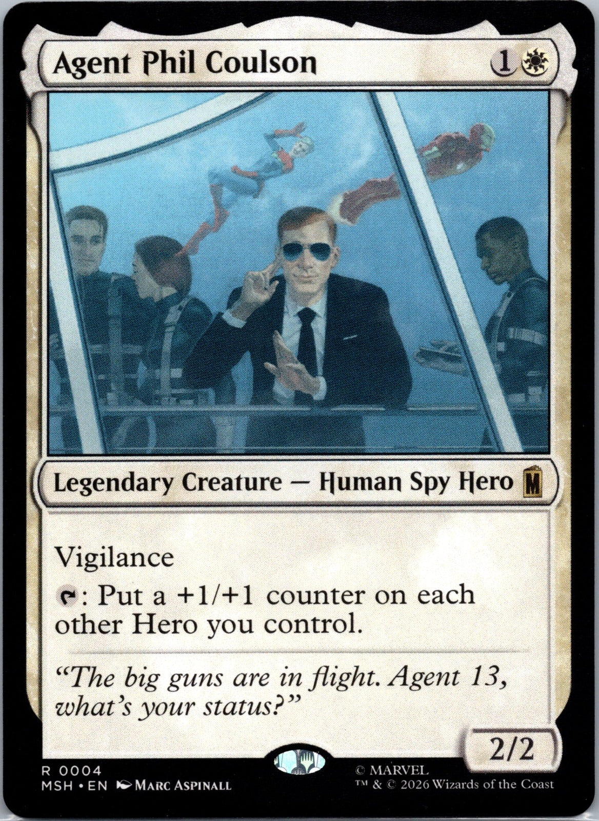 Agent Phil Coulson R Marvel Super Heroes 4 NM
