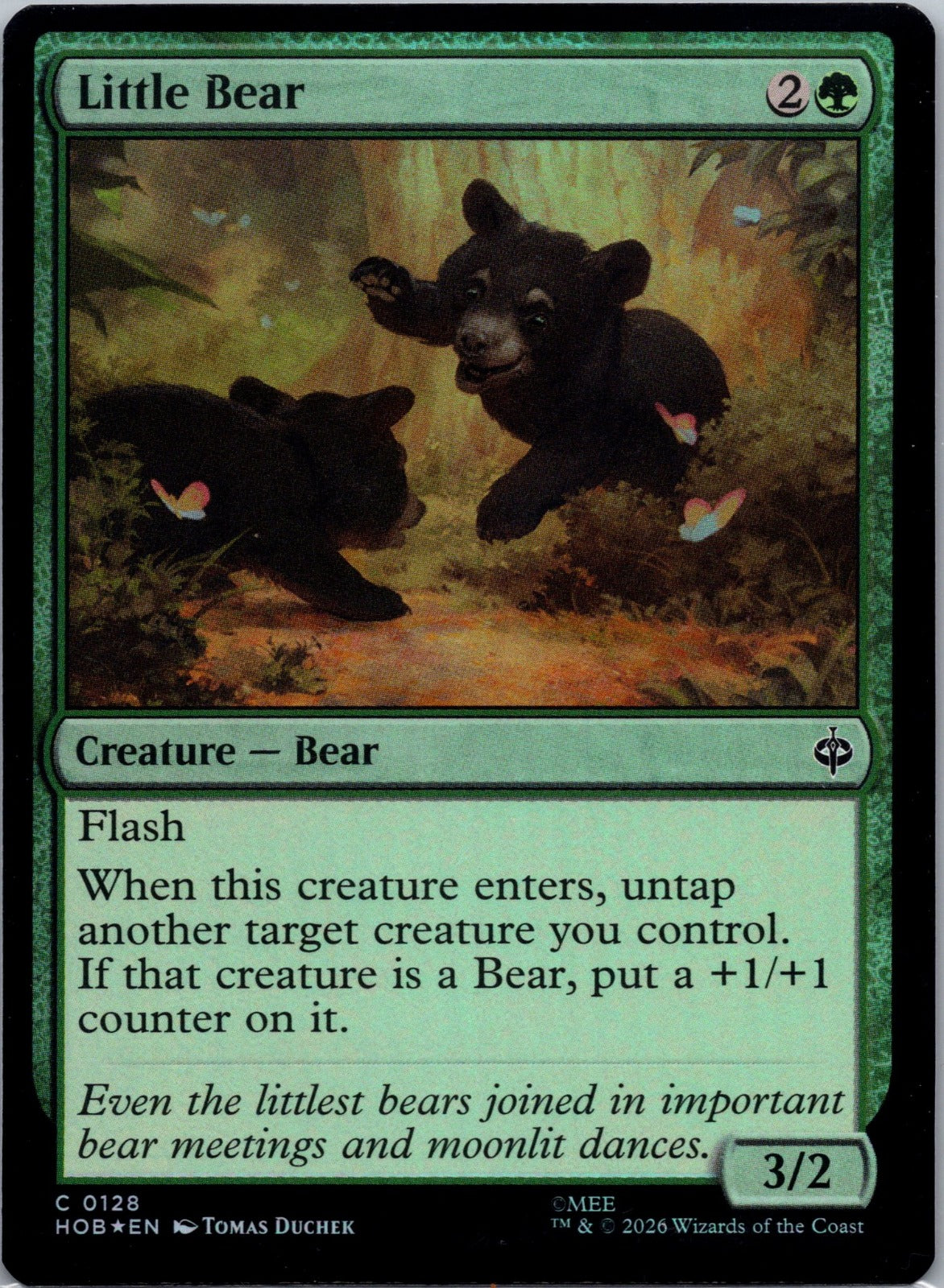 Little Bear Foil C The Hobbit 128 NM