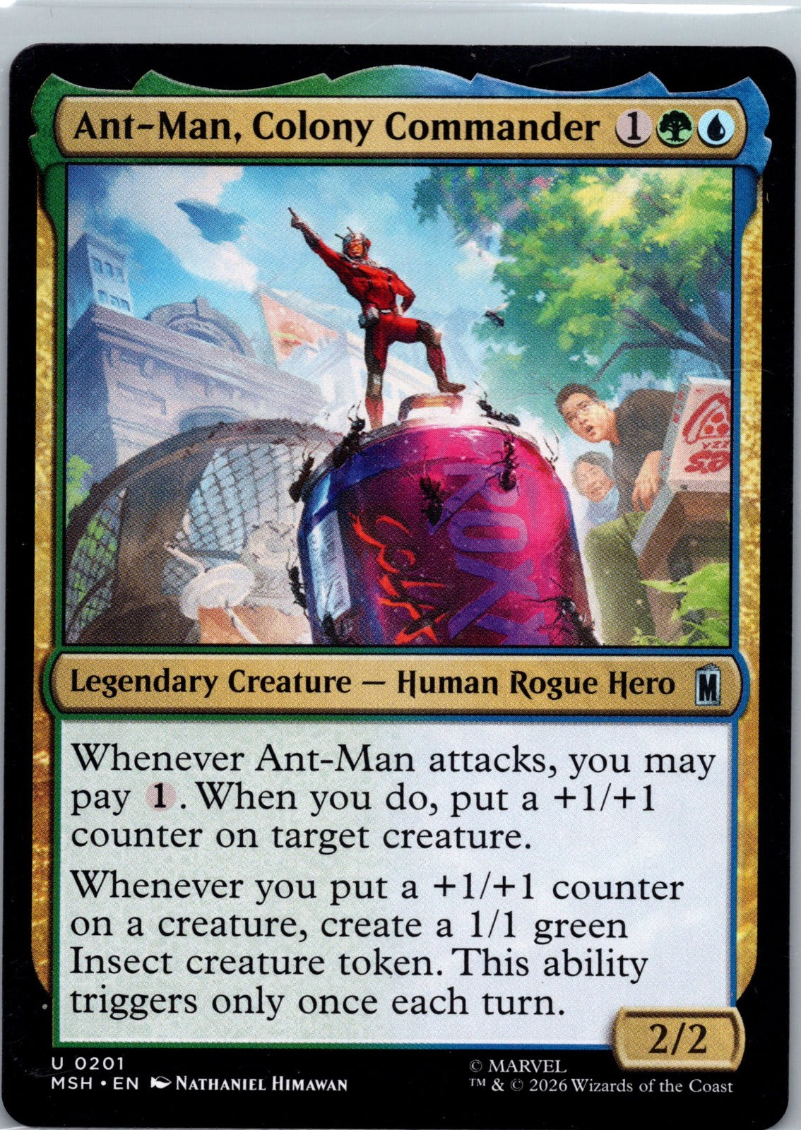 Ant-Man, Colony Commander U Marvel Super Heroes 201 NM