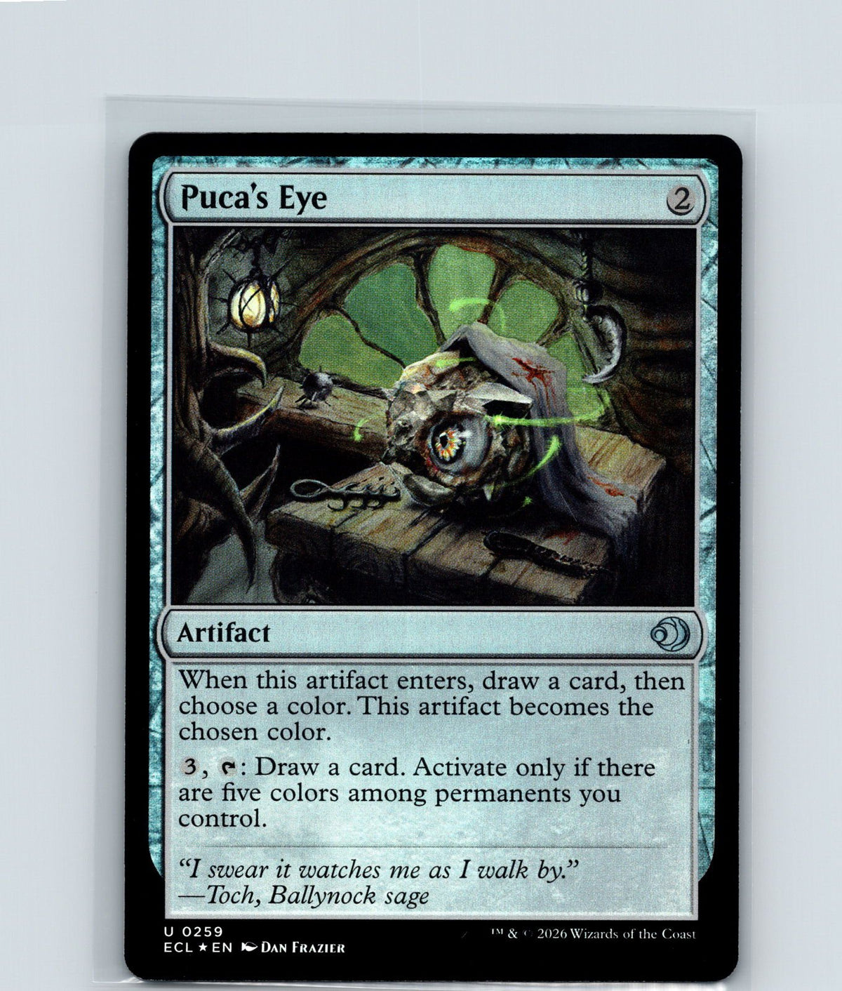 Puca's Eye Foil U Lorwyn Eclipsed 259 NM