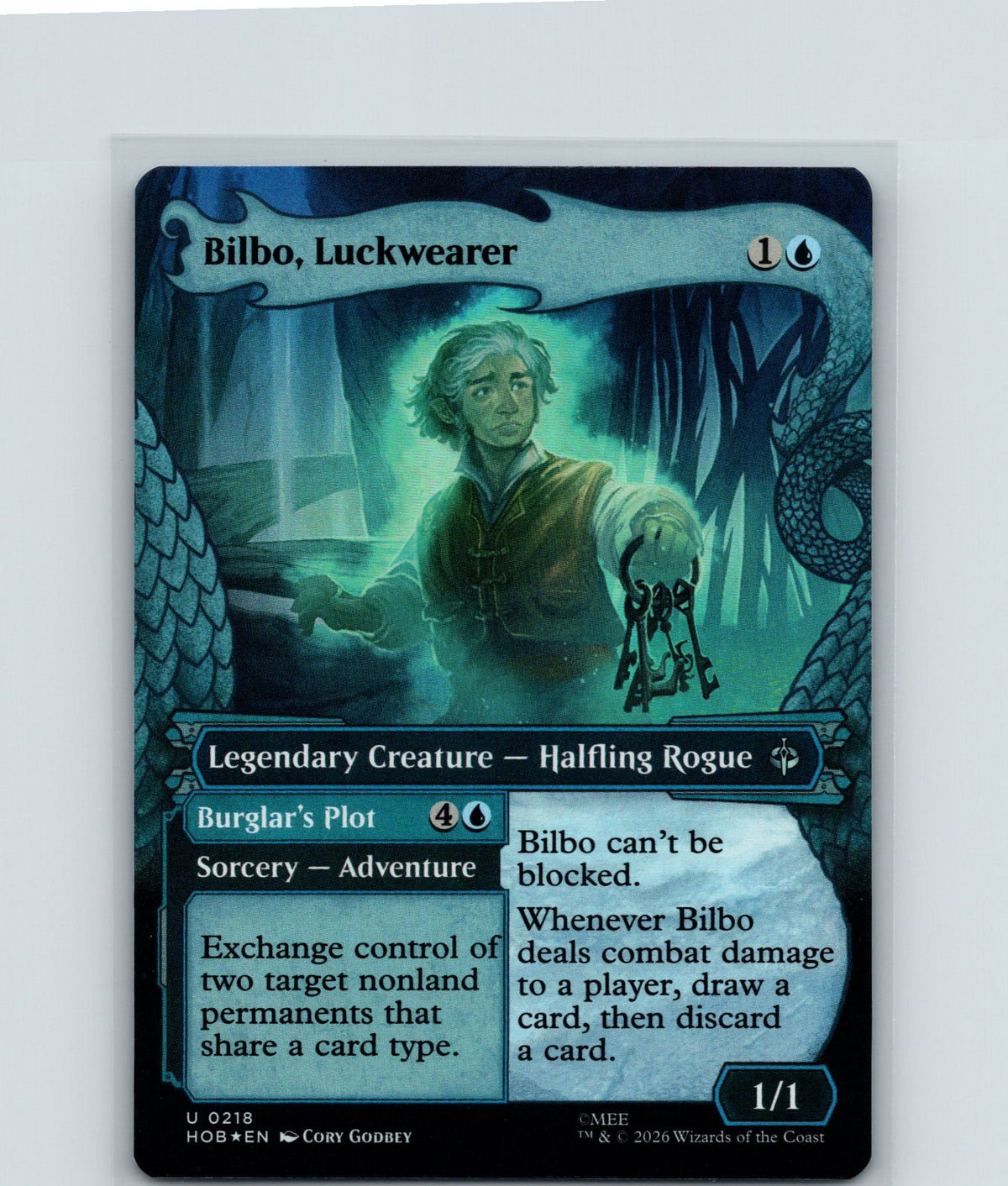 Bilbo, Luckwearer (Showcase) Foil U The Hobbit 218 NM