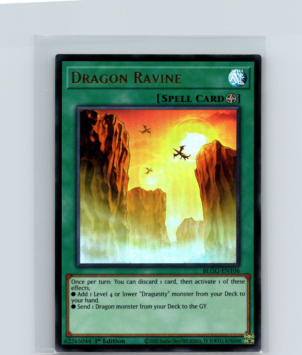 Dragon Ravine 1st Edition Ultra Rare BLGG-EN106 NM