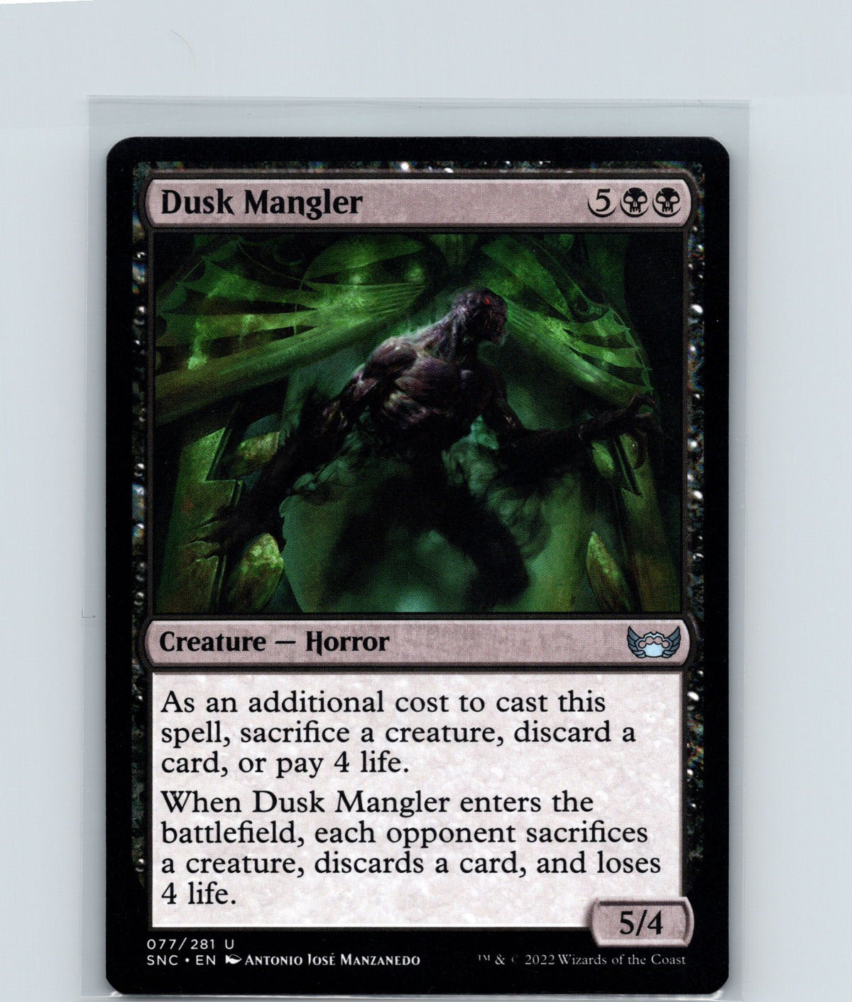 Dusk Mangler U Streets of New Capenna 77 NM