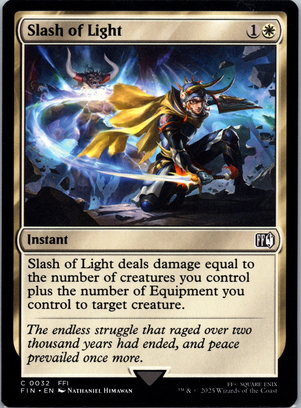 Slash of Light C FINAL FANTASY 32 NM