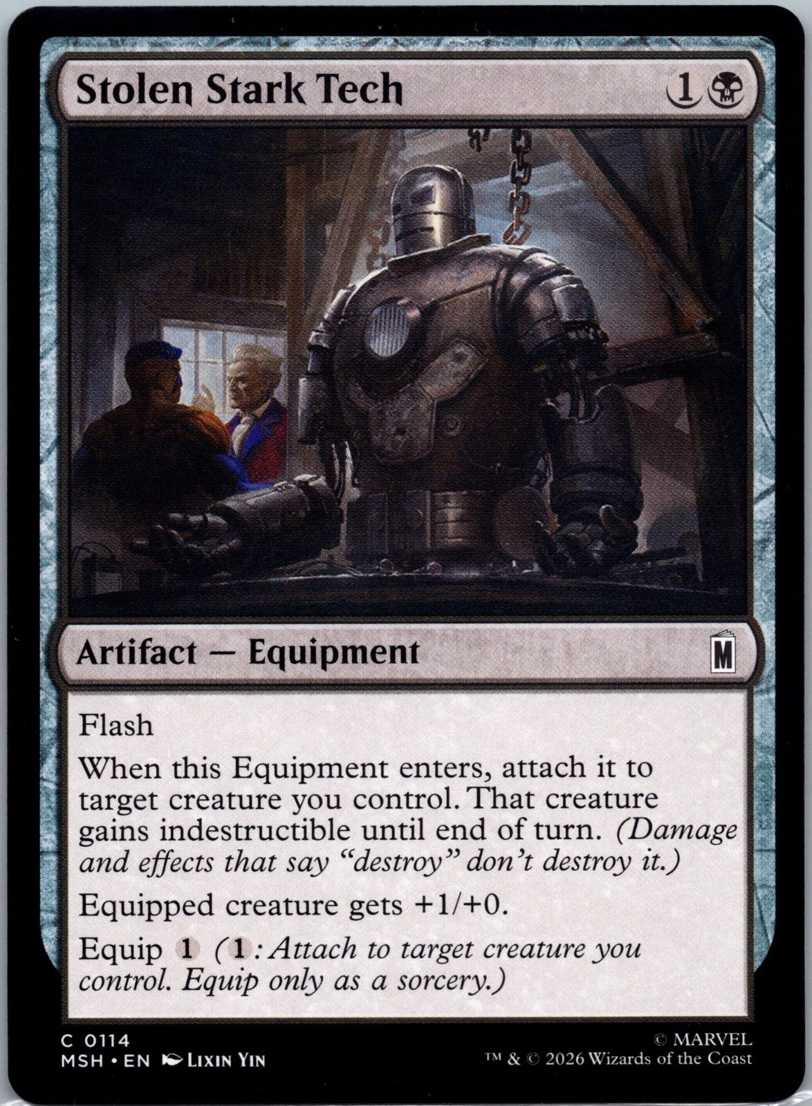 Stolen Stark Tech C Marvel Super Heroes 114 NM